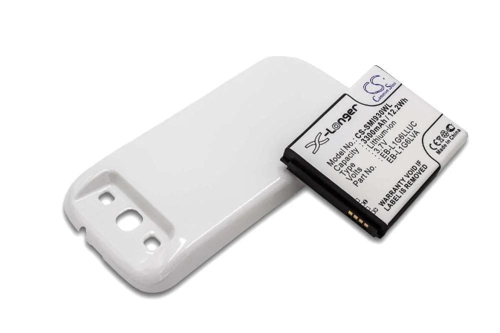 Batterie remplace Samsung EB-L1G6LLK téléphone portable Samsung - 3300mAh 3,7V Li-ion + boîtier de protection