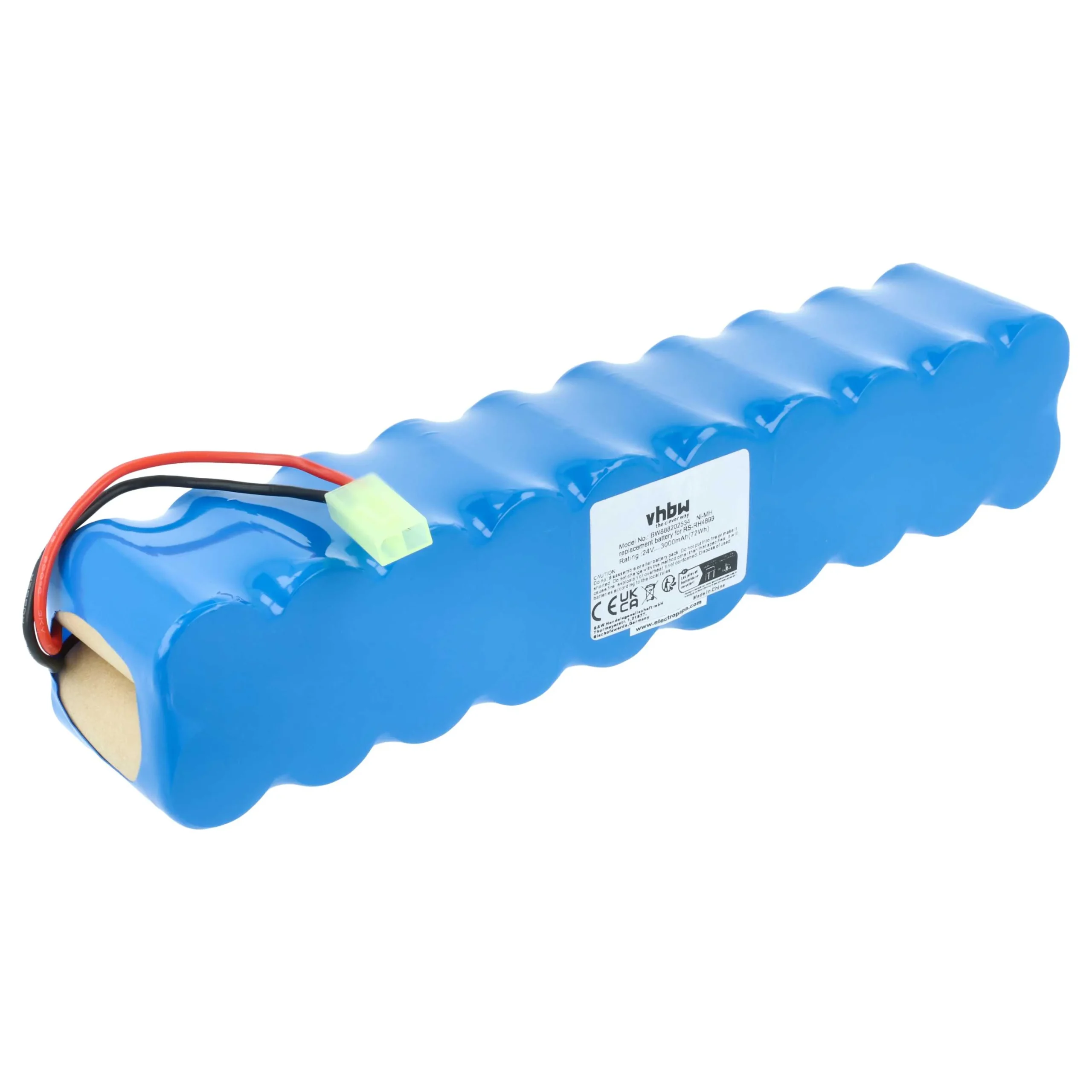 Batterie remplace Rowenta RS-RH4899 pour aspirateur Rowenta - 3000mAh 24V NiMH