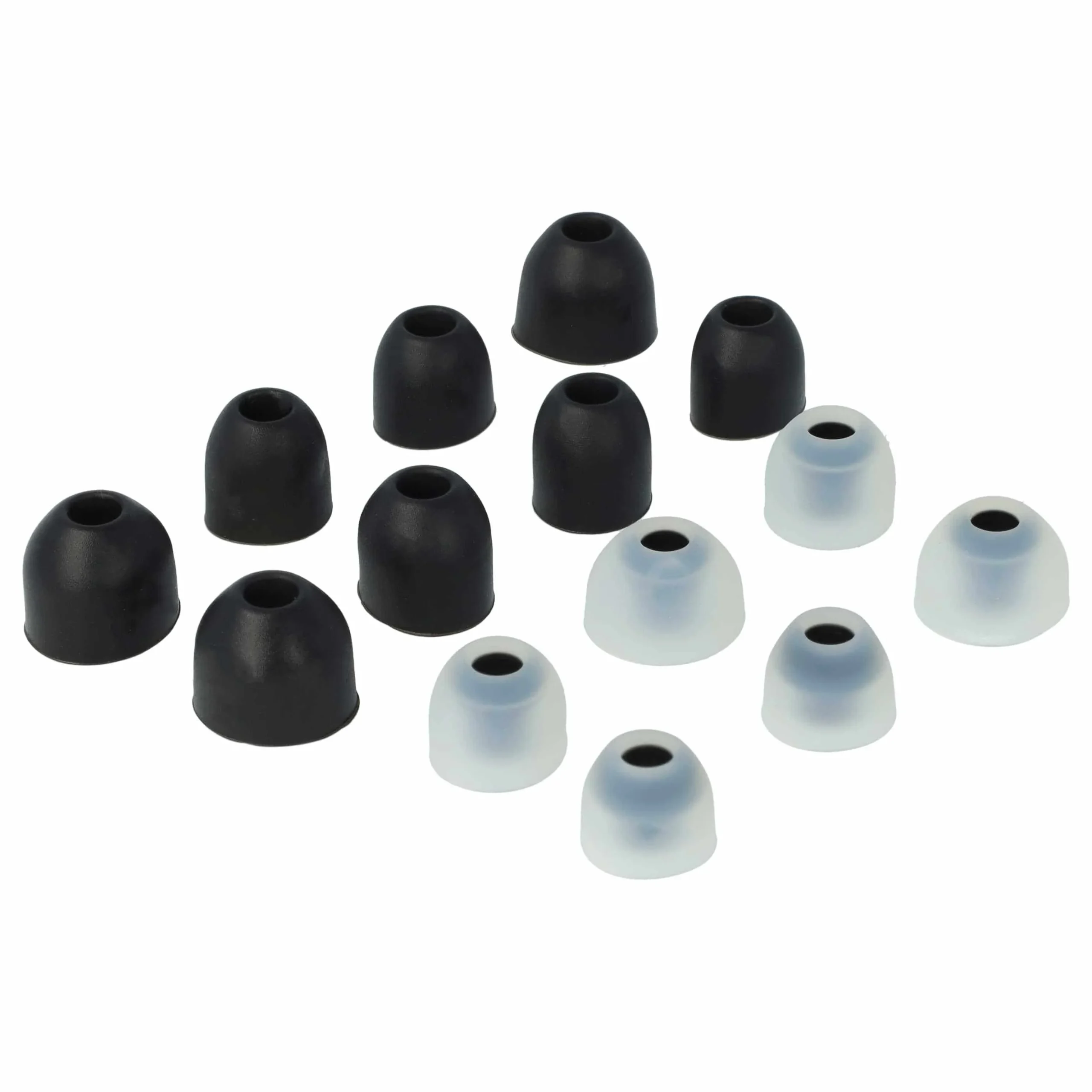 7 Paires dembouts d'oreillettes compatible avec WF-1000XM3 Sony écouteurs sans-fil - Noir / blanc, silicone, d