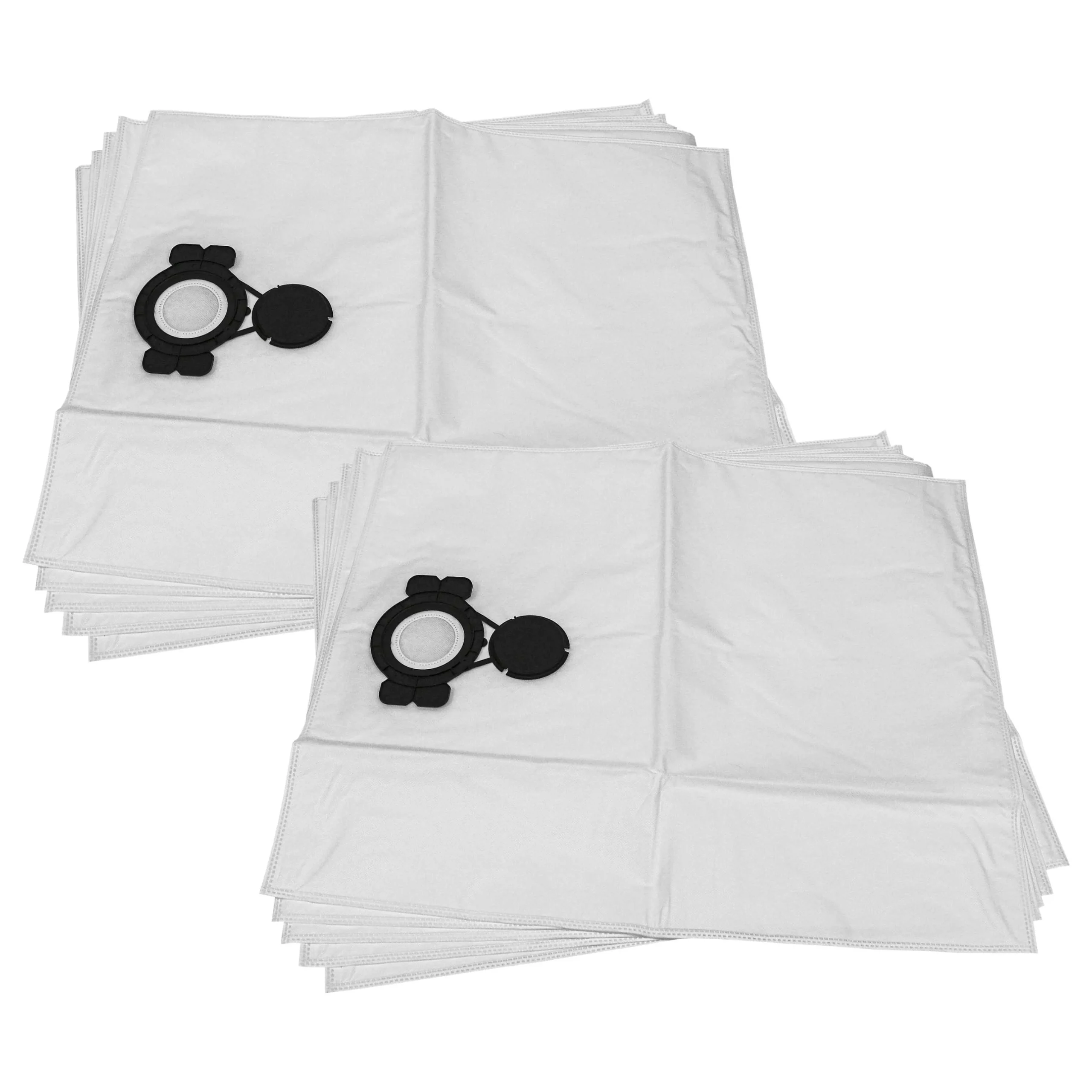 10x Sac remplace Milwaukee 4932352307 pour aspirateur Milwaukee - microfibre non tissée