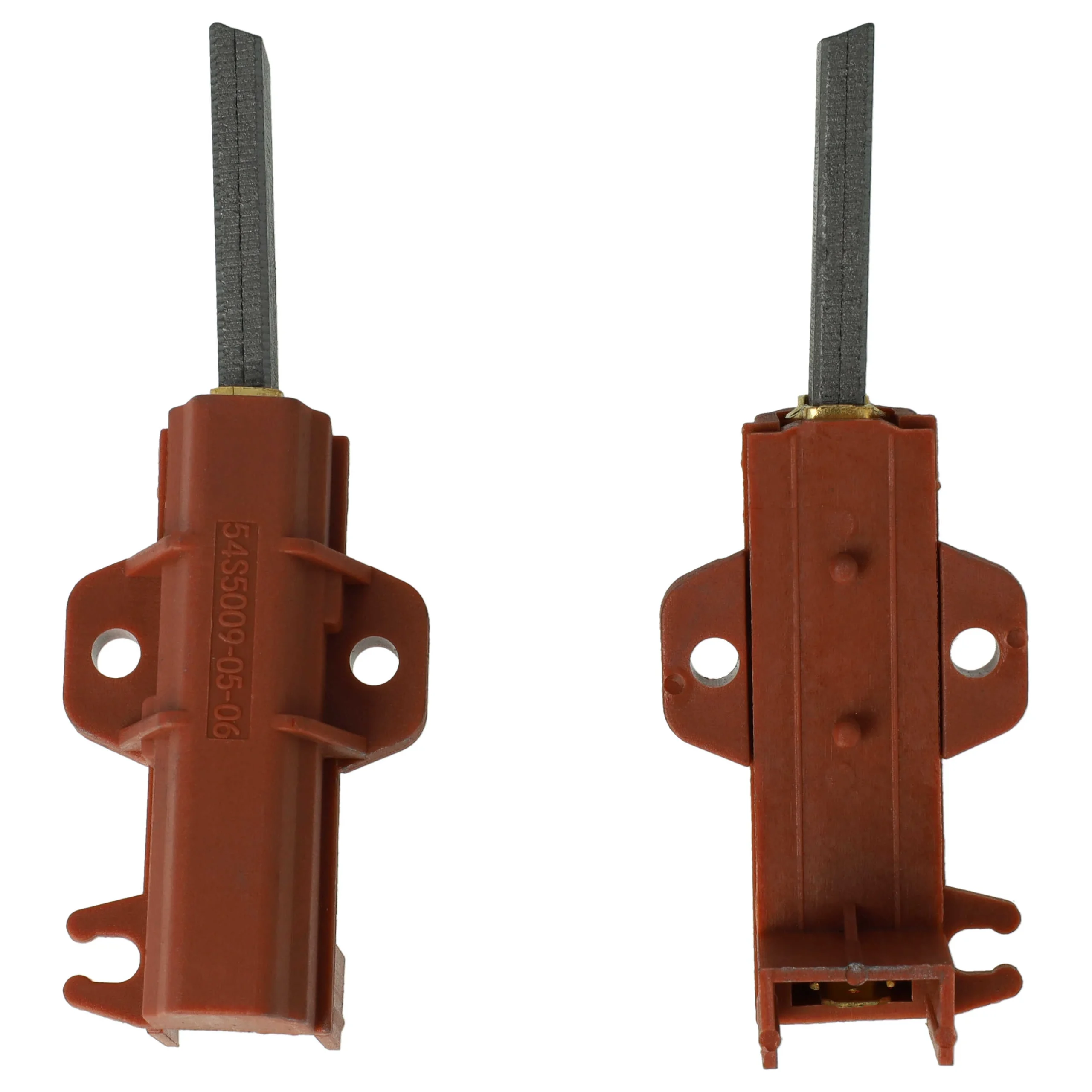 2x Balai remplace Indesit 482000023145, 482000069517, 482000081596 pour machine à laver - 40 x 5 x 13,5mm