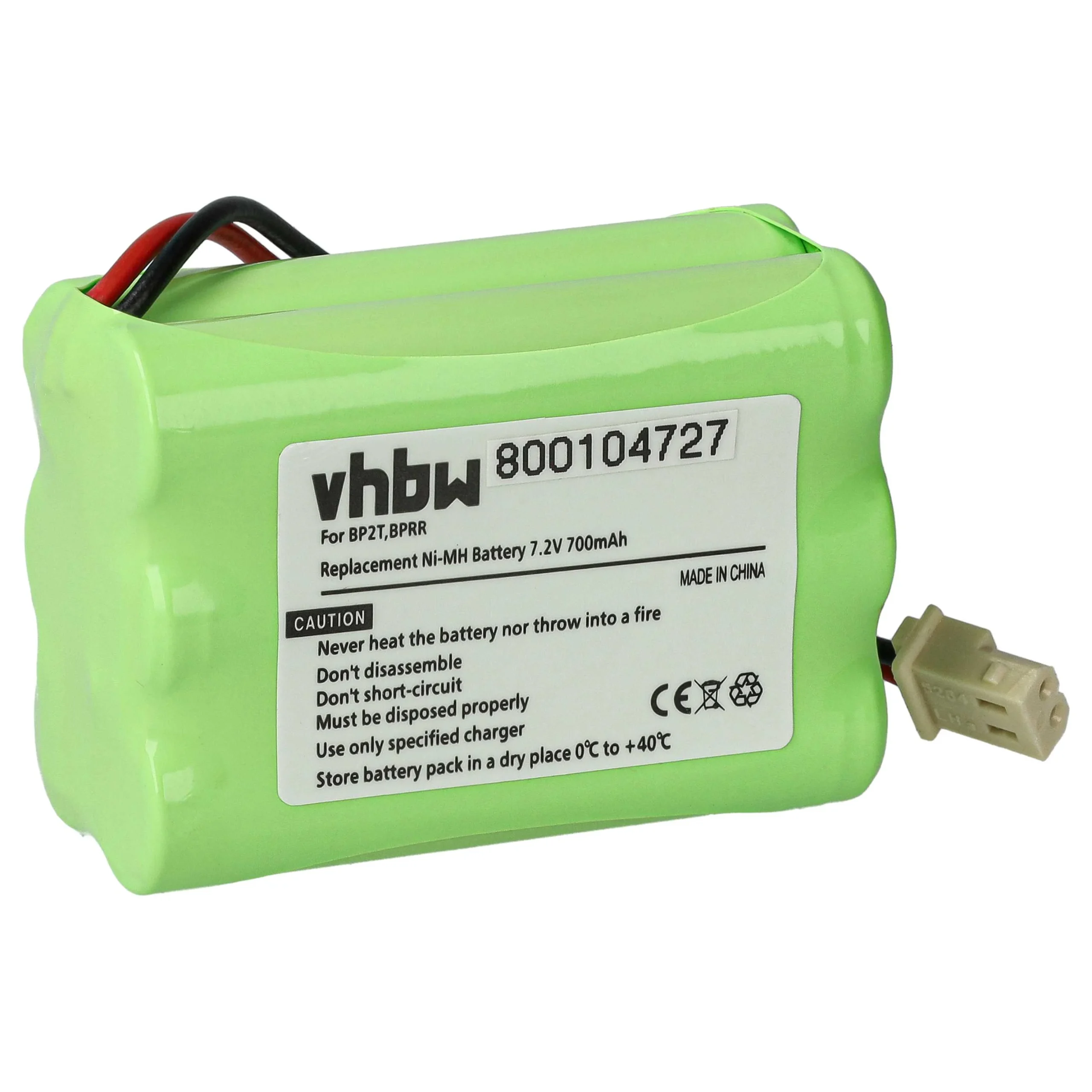 Batterie remplace Dogtra BP2T, BPRR collier de dressage de chien Dogtra - 700mAh 7,2V NiMH