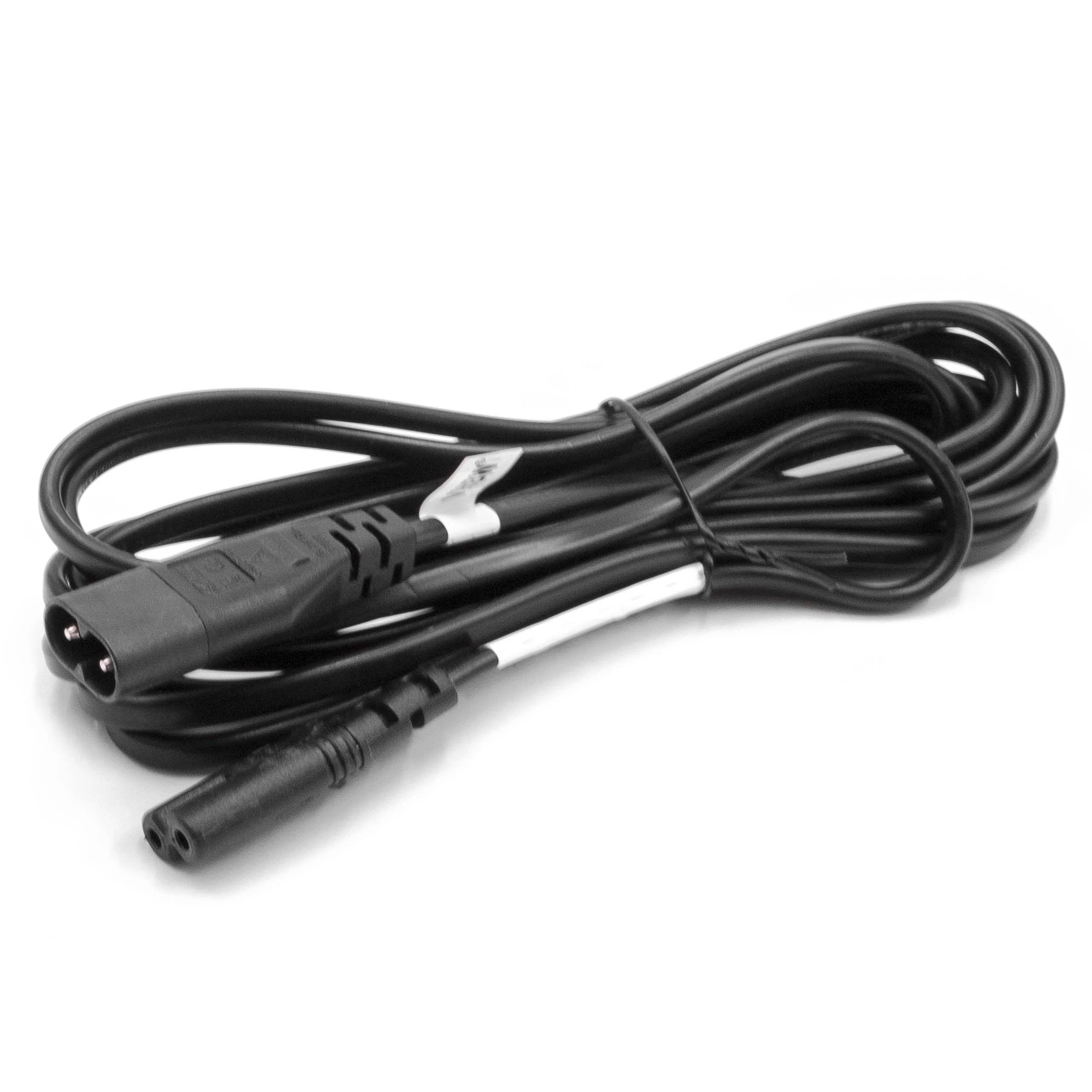 Rallonge électrique C8 / C7 pour appareils électroménagers, écrans - 3 m