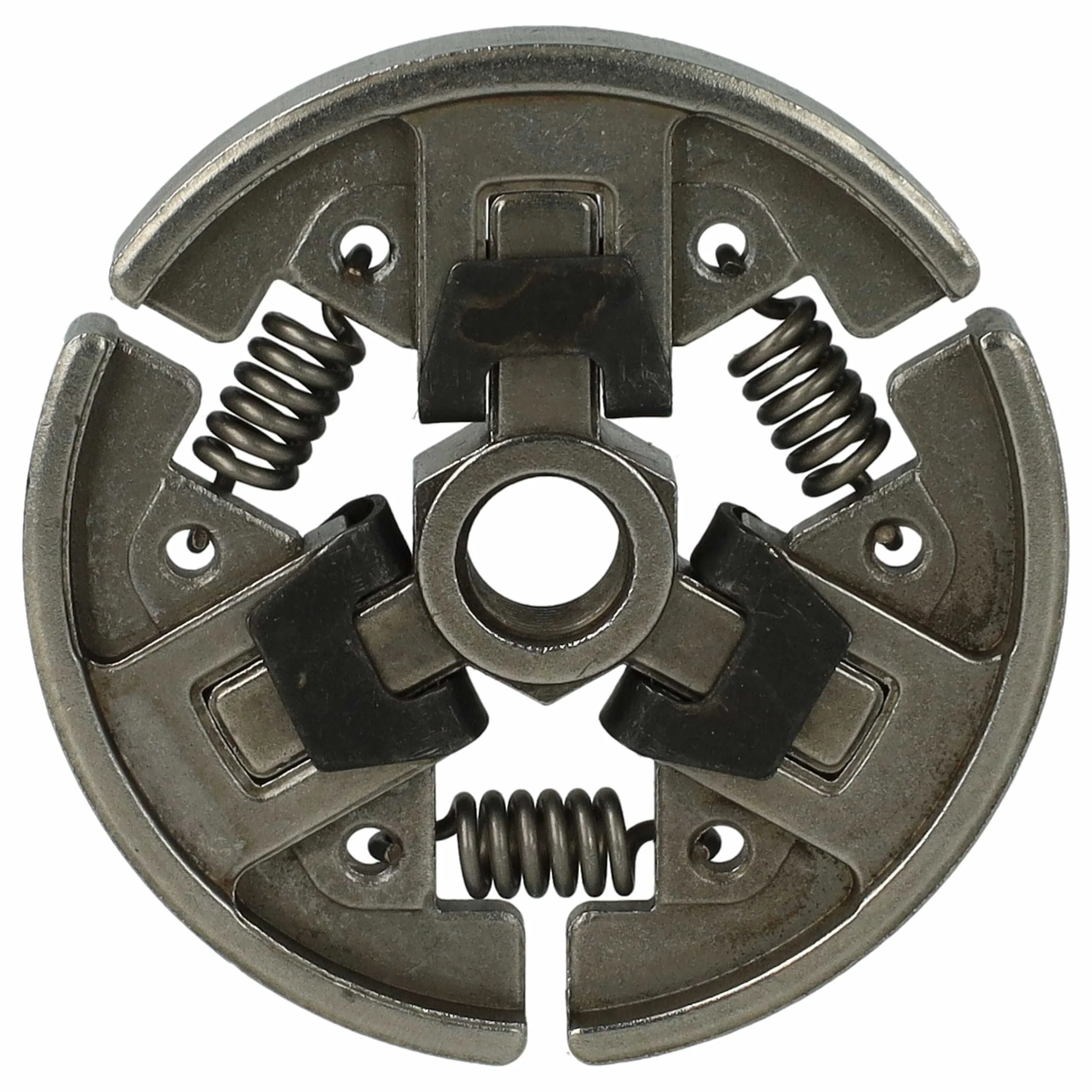 Embrayage universel remplace Stihl 1127 160 2051 - fer / acier 65Mn, diam. 7,5cm, épaisseur 1,2cm, 166 g