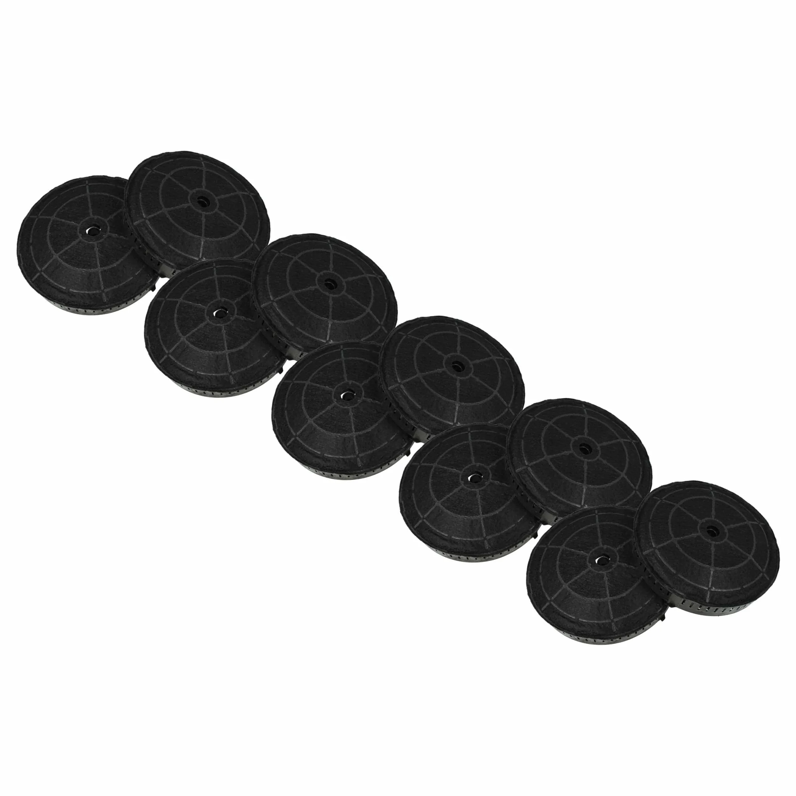 10x Filtres à charbon actif remplace AEG 405517113/8, 4055171138, 405521750, 405517113 pour hotte Zanussi - Accessoires appareils ménagers