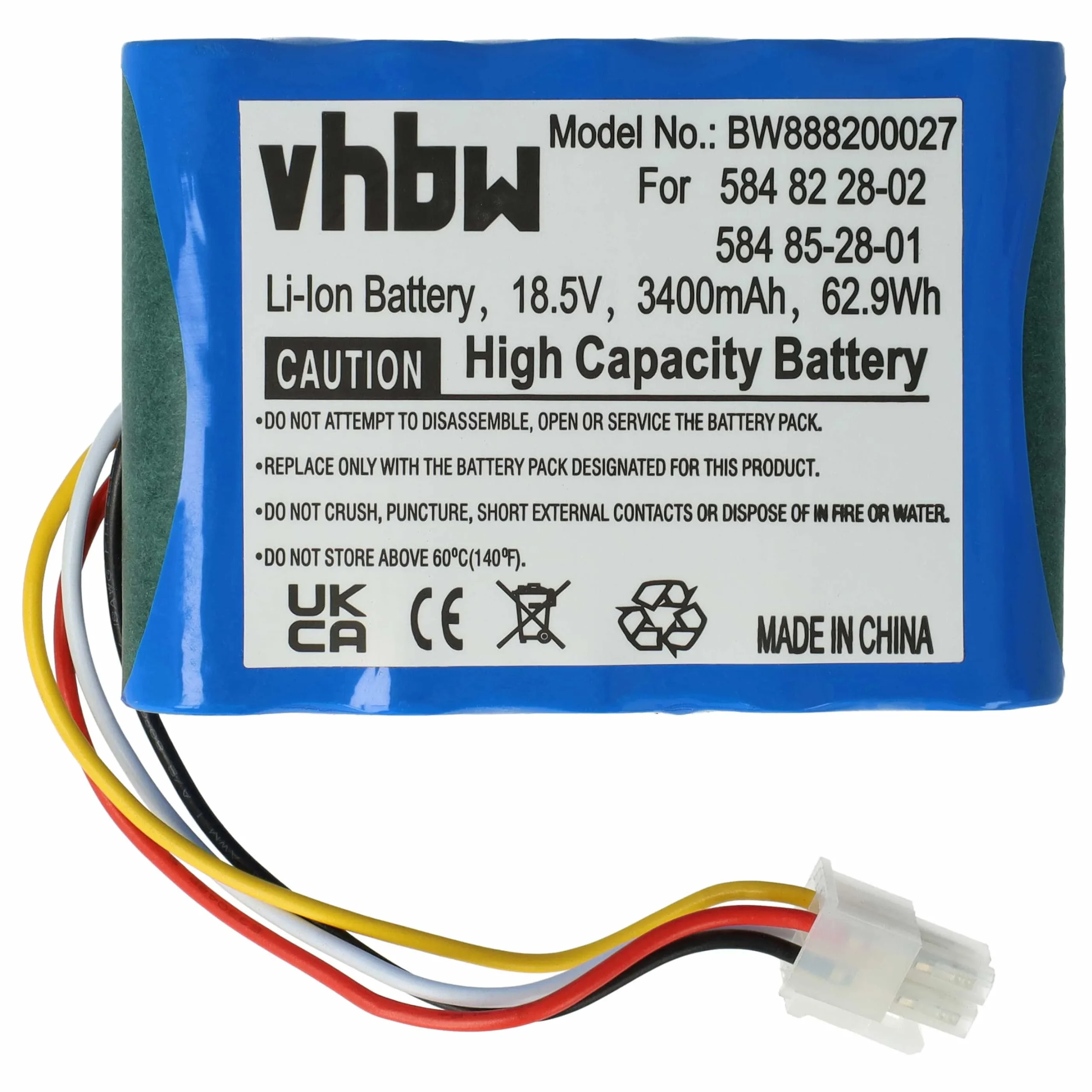 Batterie pour outil de jardinage Gardena City, Husqvarna Automower 310, 315x - 3400mAh 18,5V Li-ion