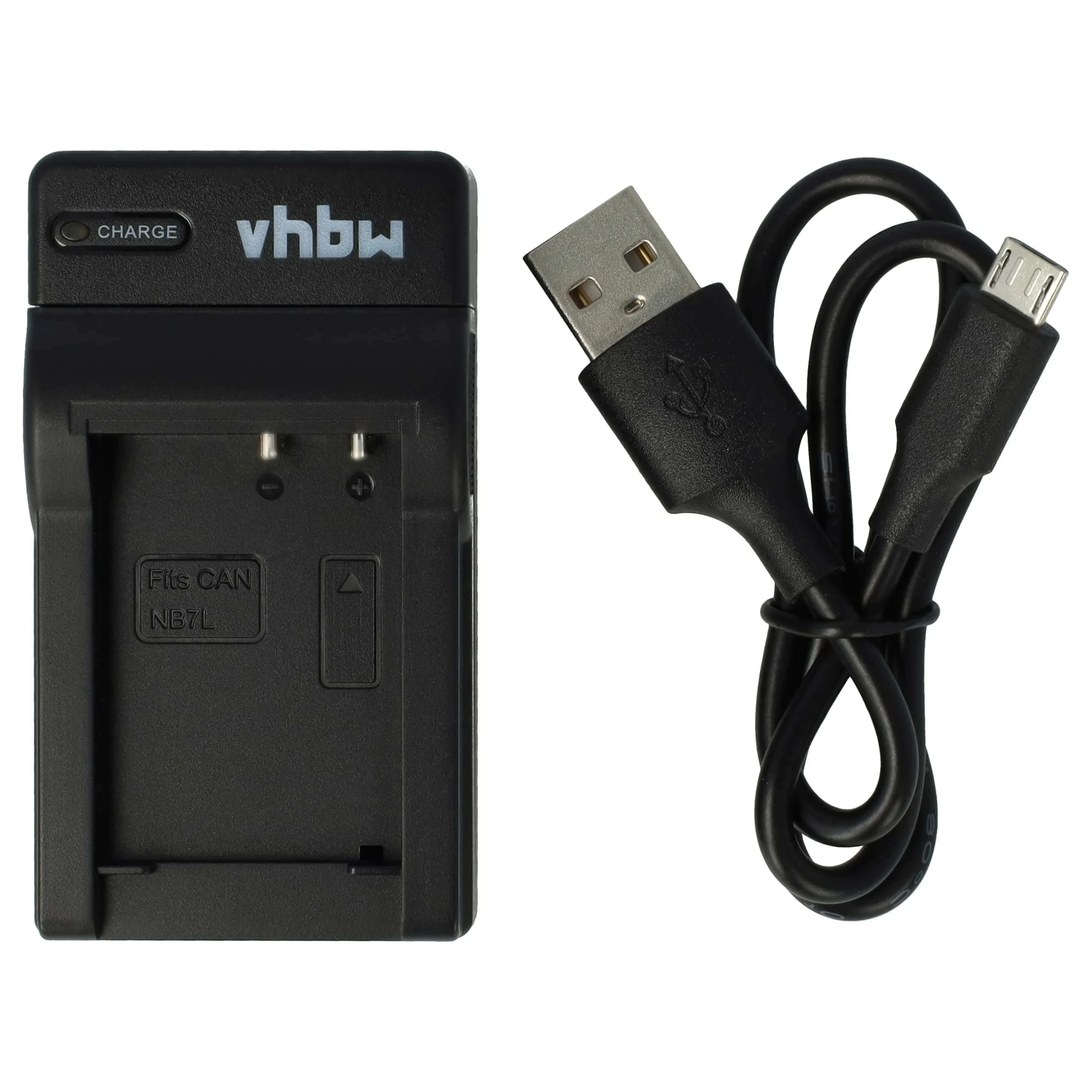 Chargeur USB-C + câble USB-C pour appareil photo Canon PowerShot G10, G11, G12, SX30 is - 0,5 A