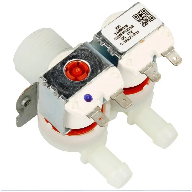 Electrovanne 2 voies 12 V pour lave-linge LG