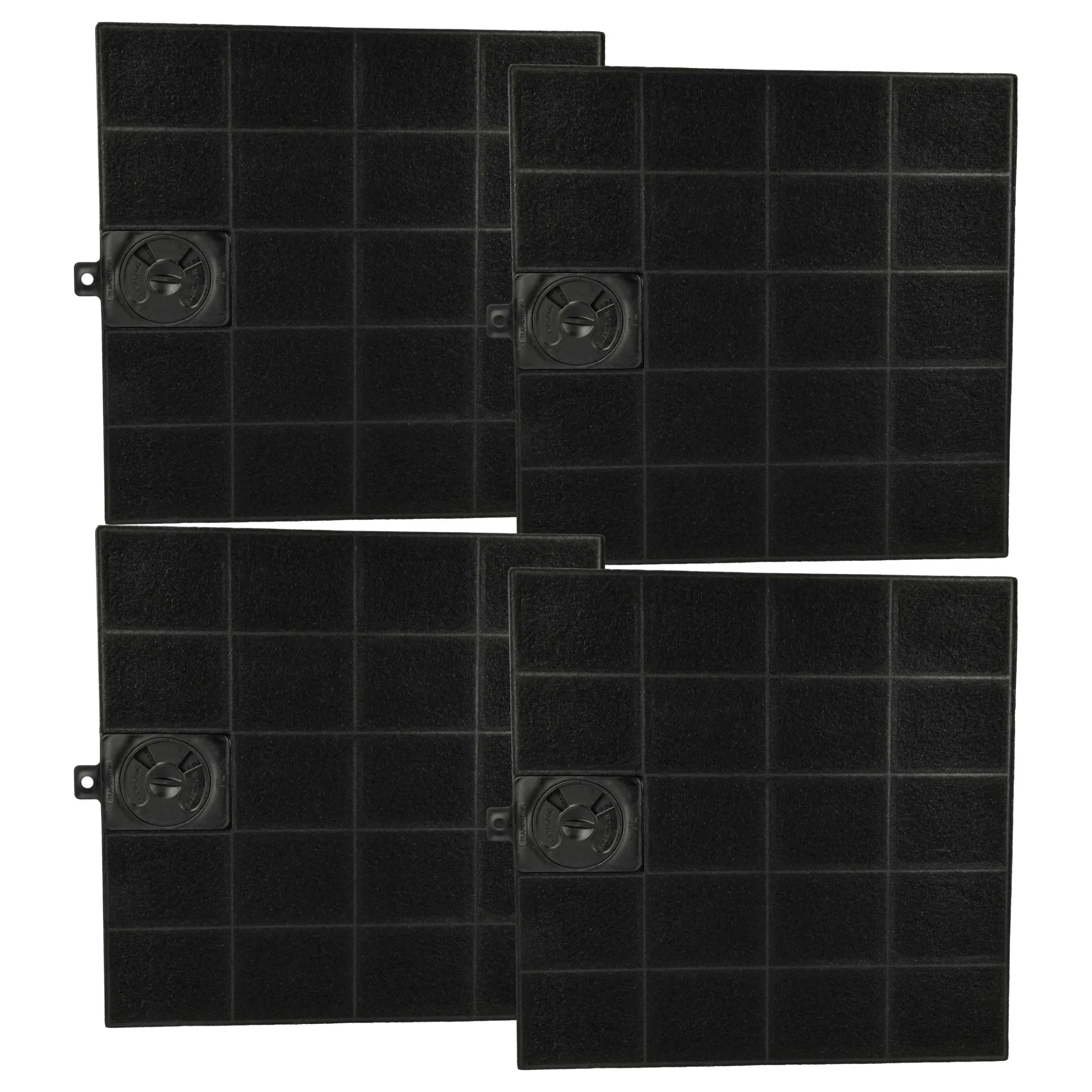 4x Filtres à charbon actif remplace Gorenje 315275 pour hotte Gorenje - Accessoires appareils ménagers