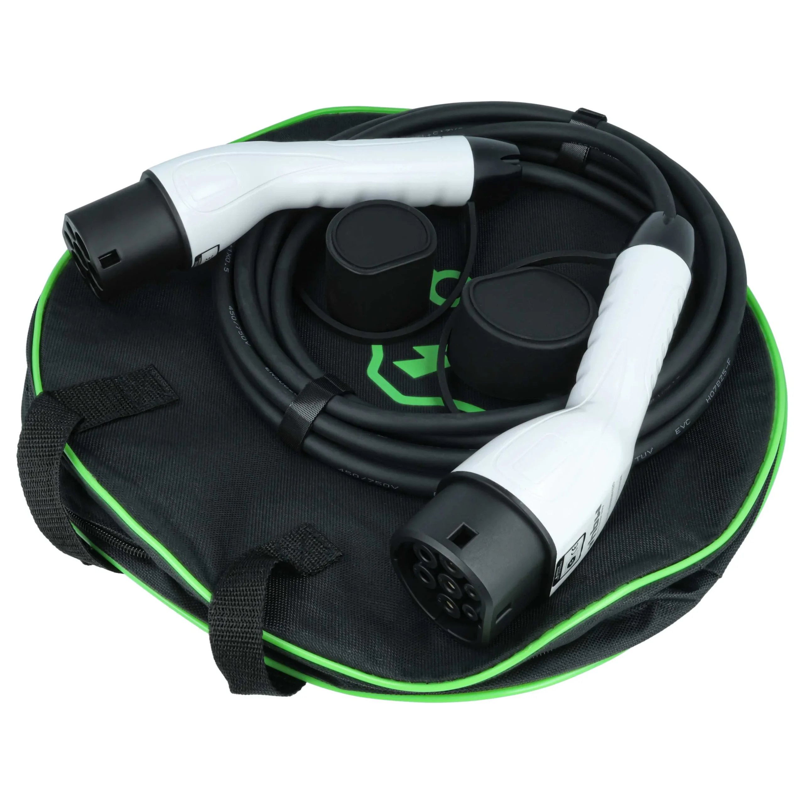 Câble de recharge - Type 2 vers type 2, monophasé, 16 A, 3,5 kW, 5 m