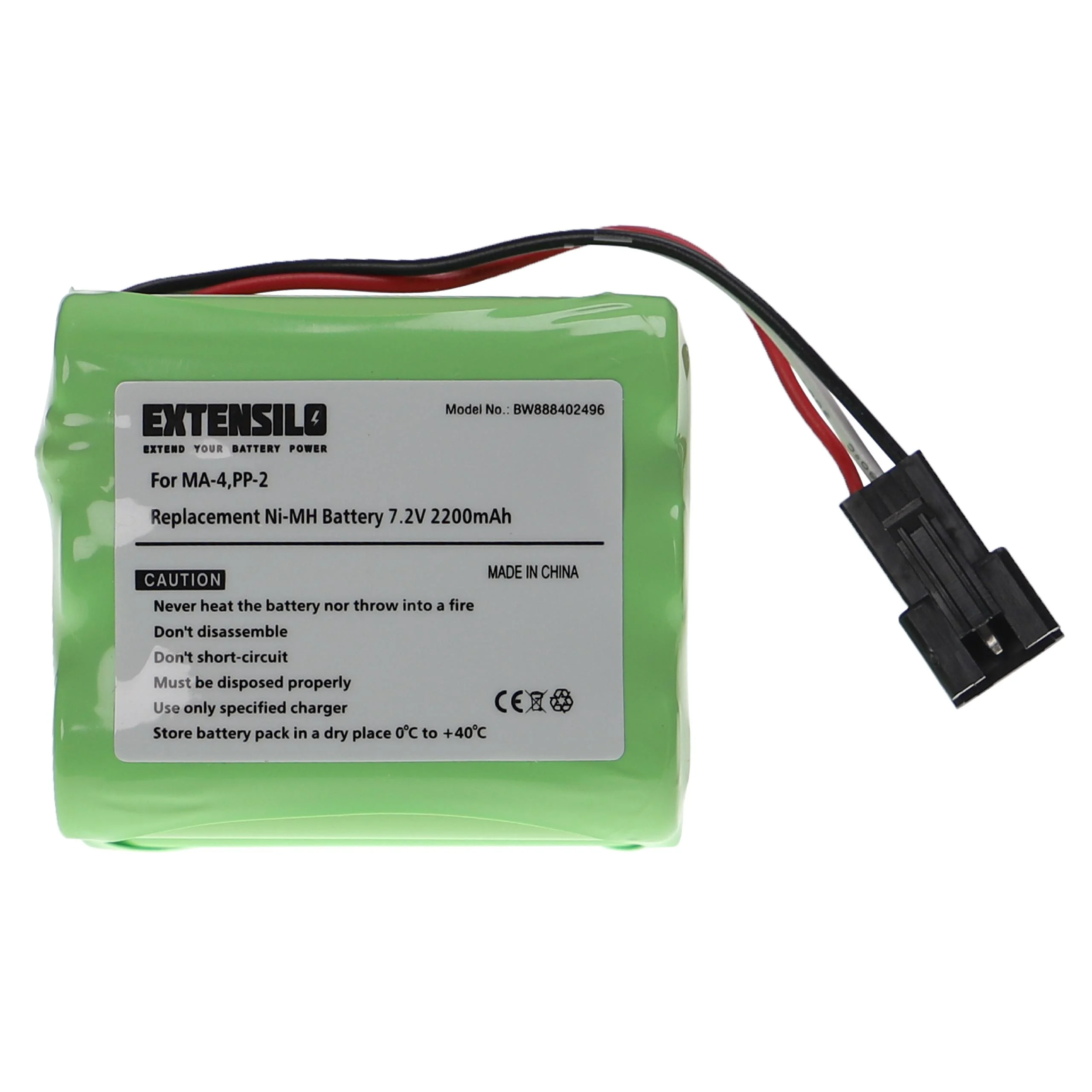 Batterie remplace Teac BP-R1EU, BP-R2, BP-R1, BP-R12EU, BP-R5 radio - 2200mAh 7,2V NiMH