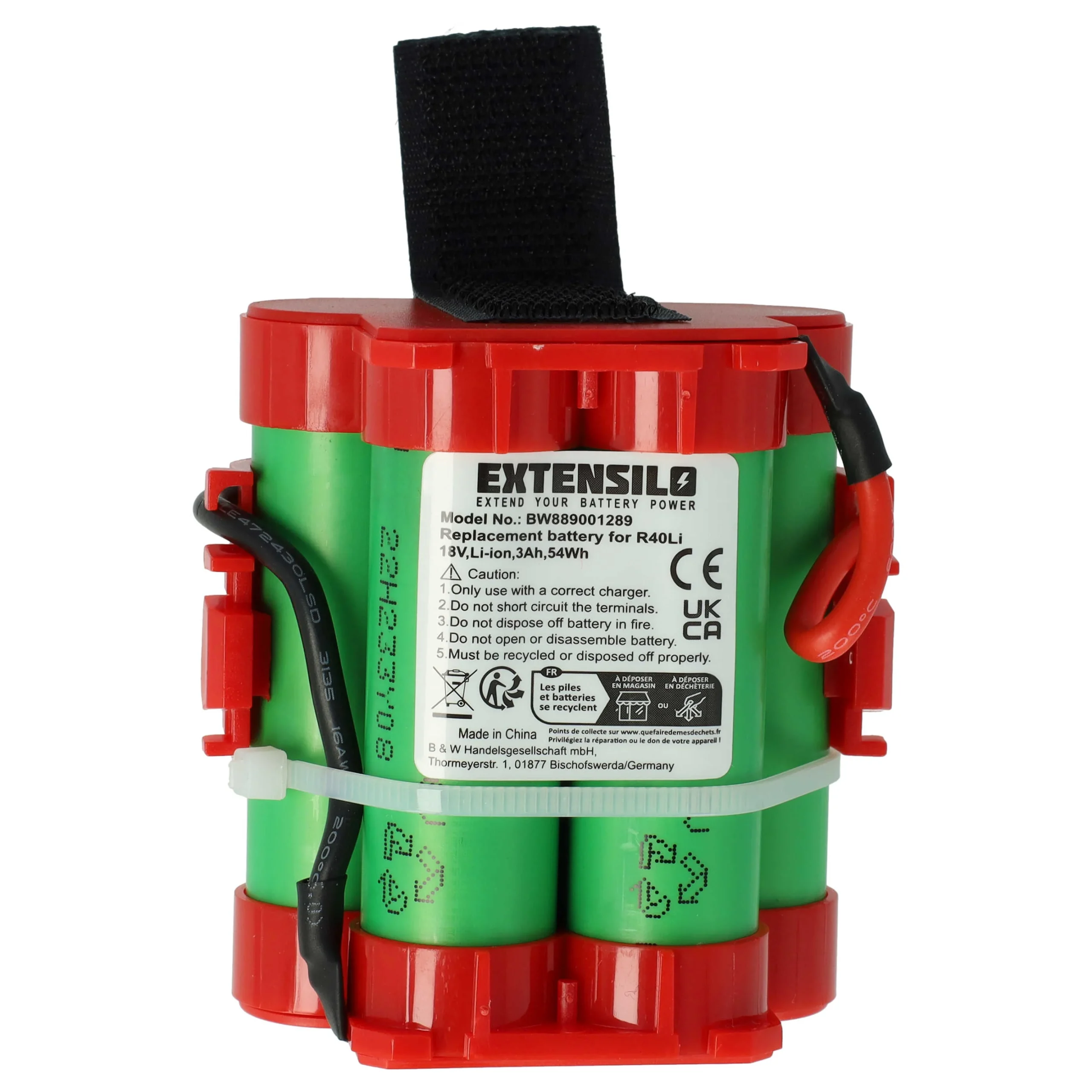Batterie pour outil de jardinage Gardena R40Li, Husqvarna Automower, Flymo 1200R - 3000mAh 18V Li-ion