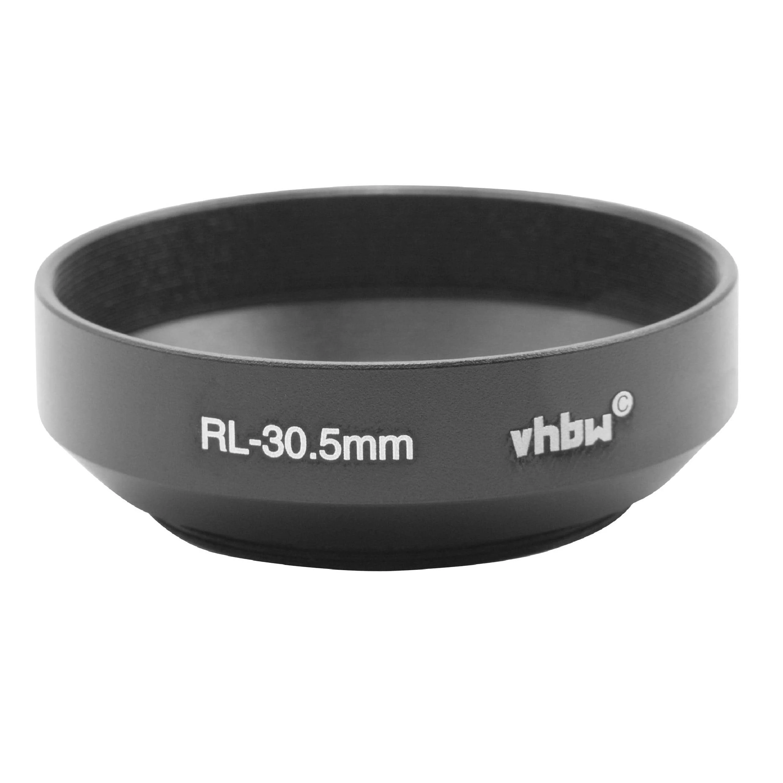 Pare-soleil pour objectif de diamètre 30,5mm de remplacement pour Rollei RL-30,5mm