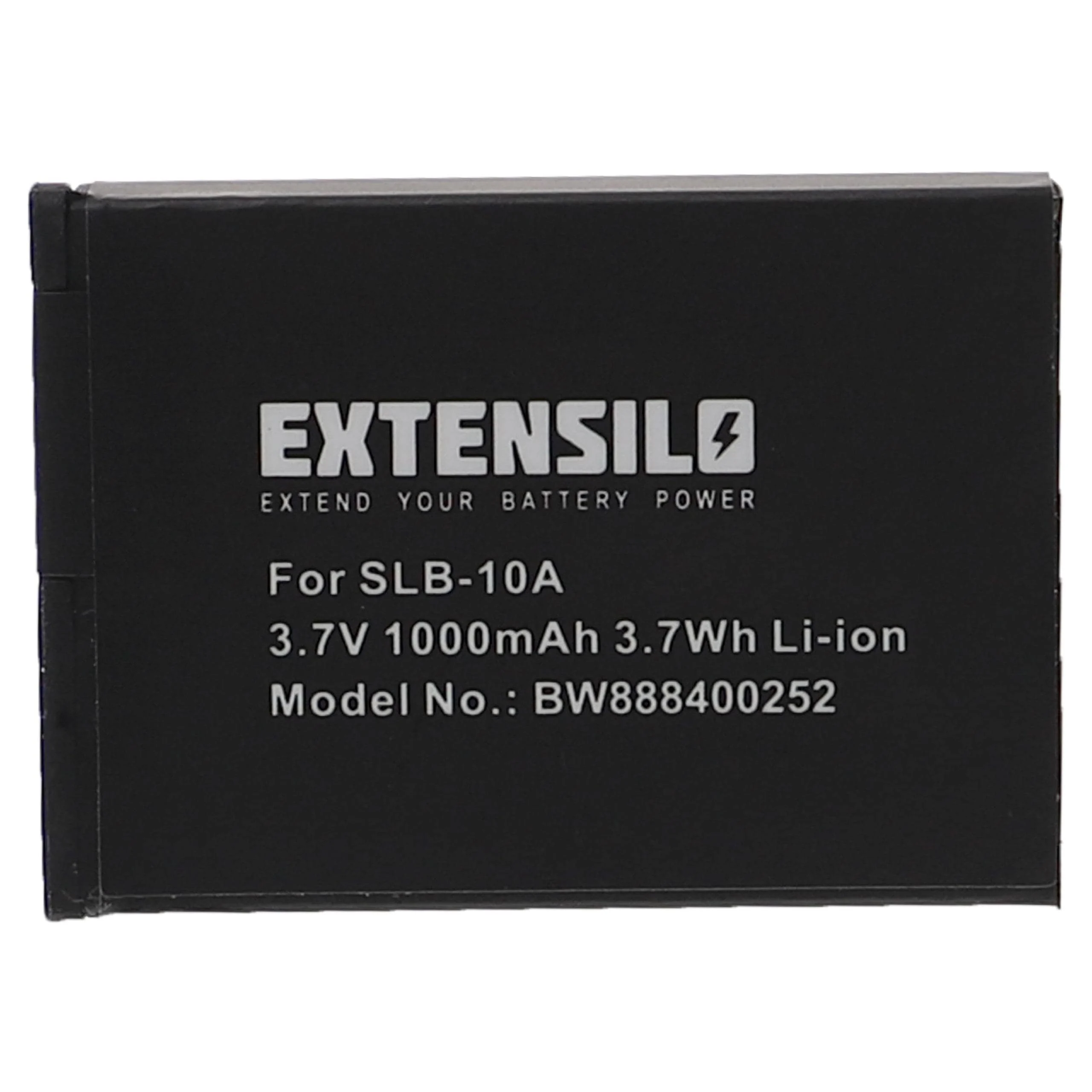 Batterie remplace Praktica FJ-SLB-10A pour appareil photo Praktica- 1000mAh 3,7V Li-ion