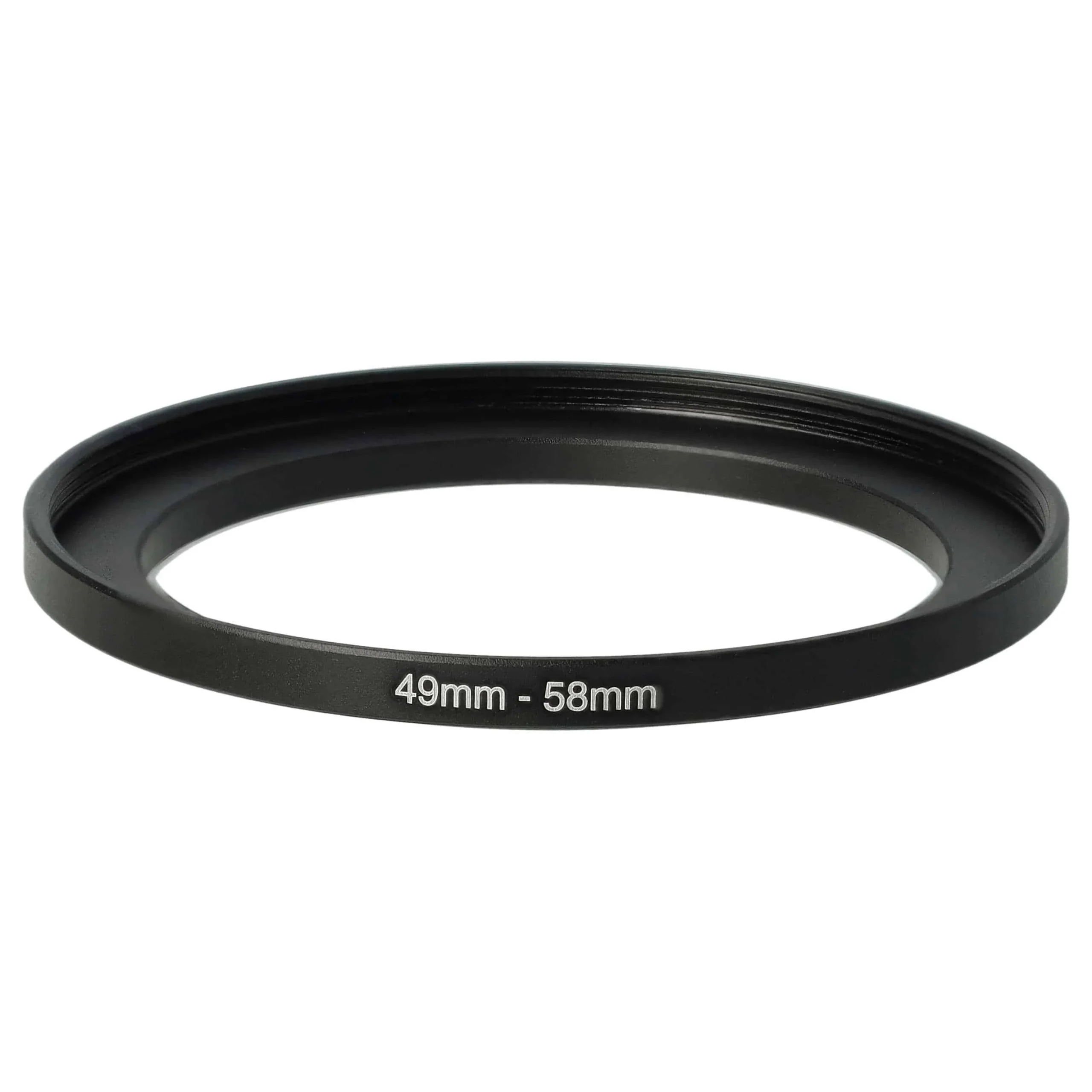 Bague Step-up 49 mm vers 58 mm pour divers objectifs d'appareil photo - Adaptateur filtre