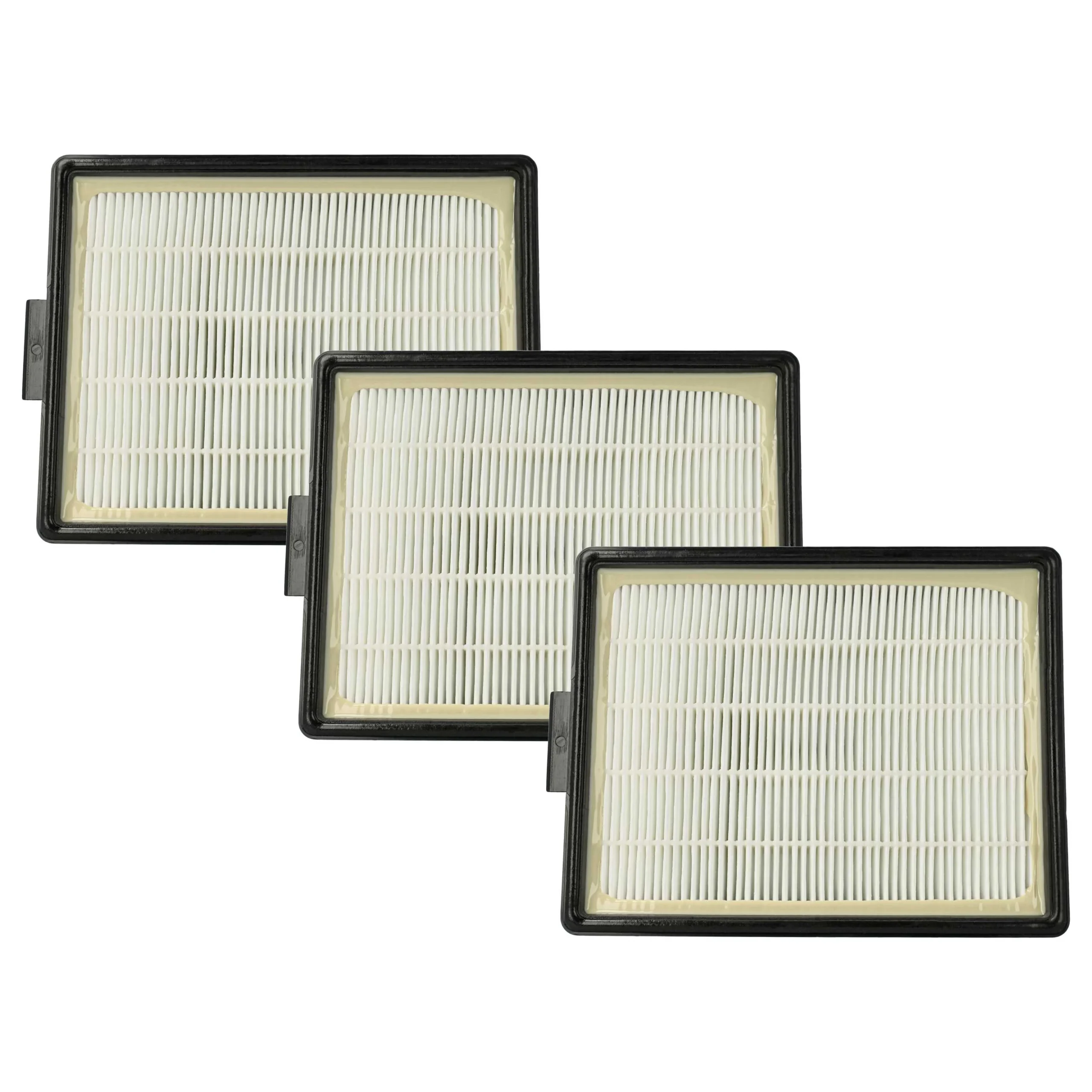 3x Filtres remplace Rainbow Rexair R12107B, R7292 pour aspirateur - filtre HEPA/à plis plats H13
