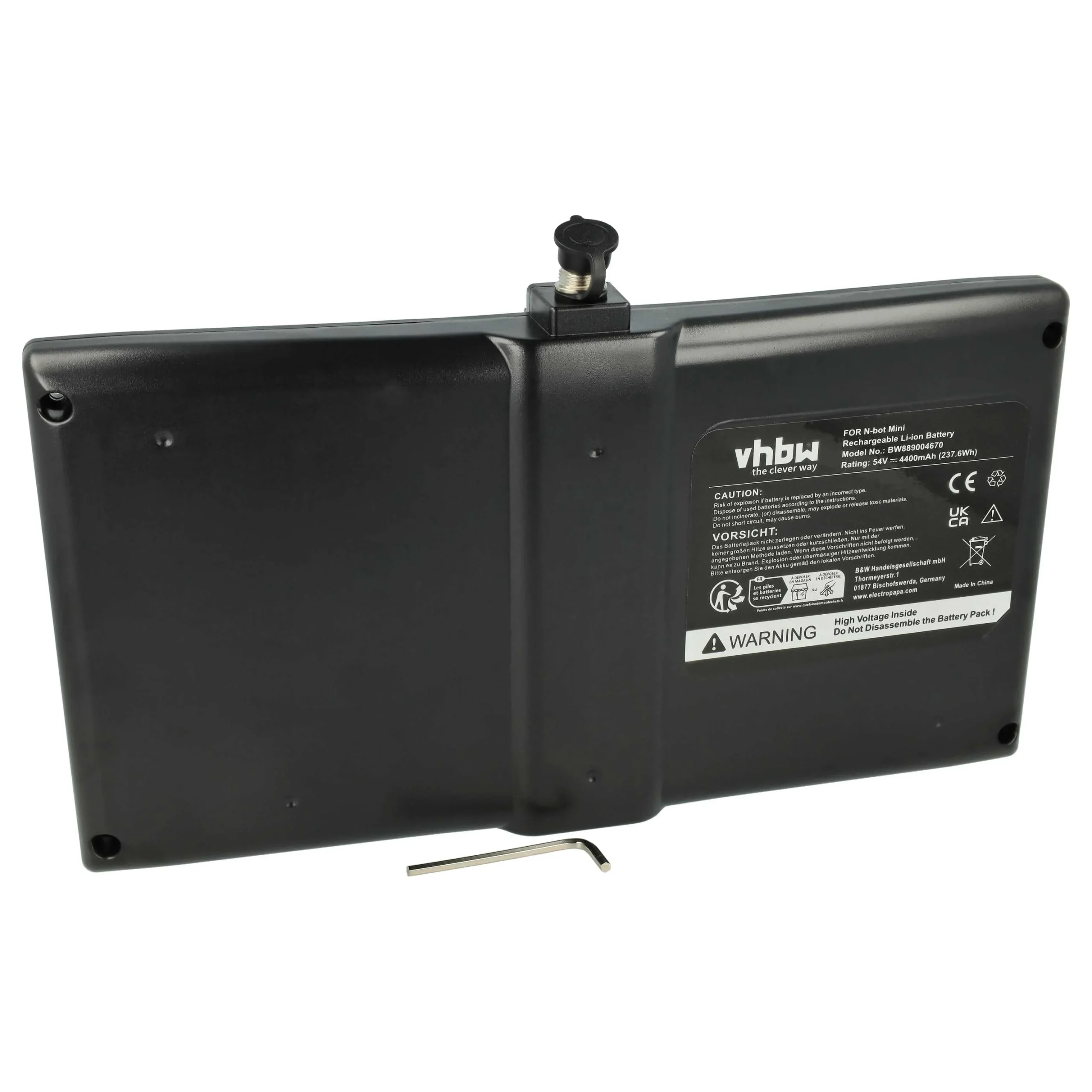 Batterie remplace Segway 10.02.3059.20 gyropode - 4400mAh 54V Li-ion