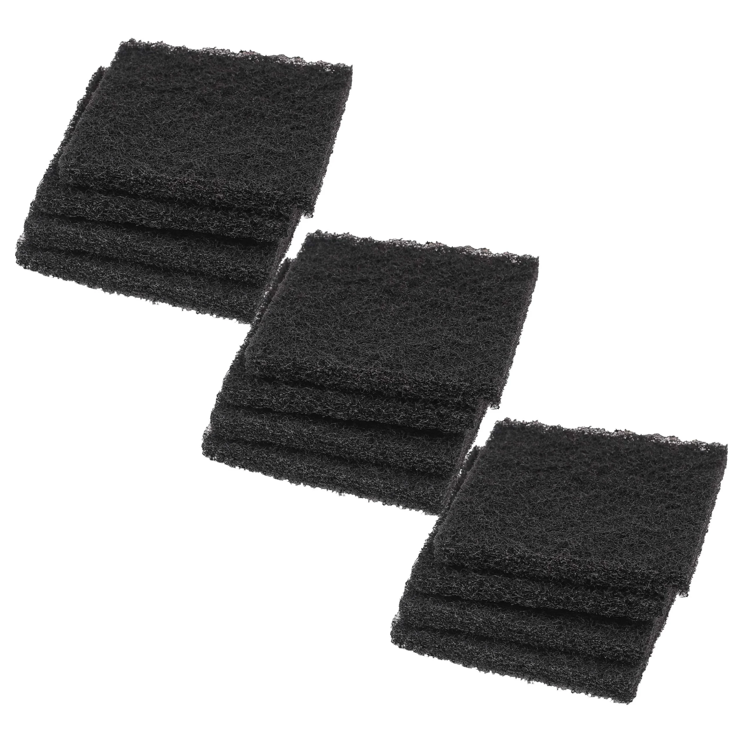12x Filtre à charbon actif remplace Naber 8011178 pour poubelle, compost NABER - 9,5 x 9,5 x 1 cm