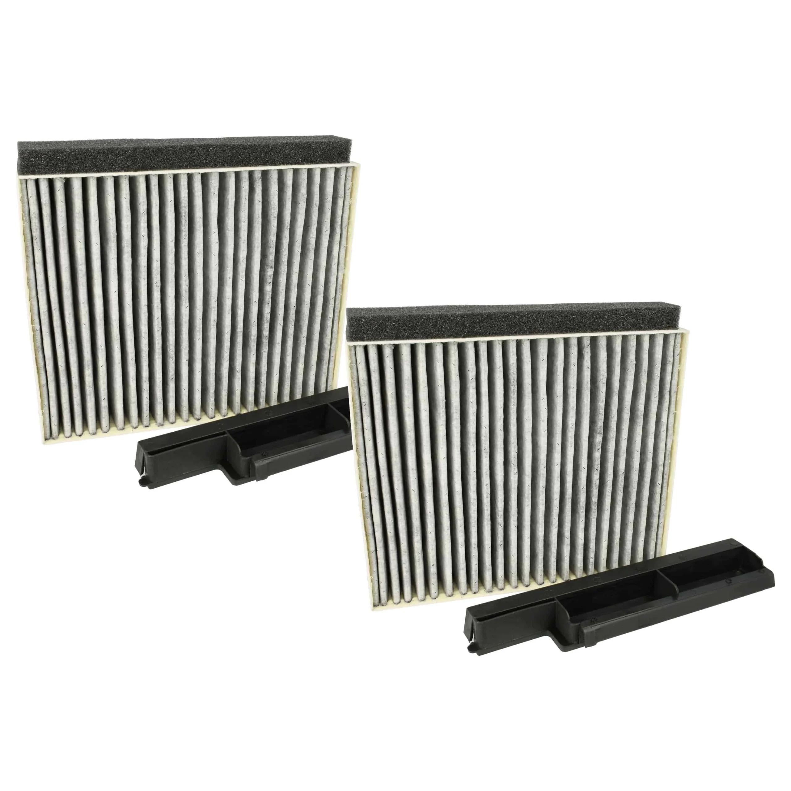 2x Filtres à charbon actif remplace Bosch AS-AZKF8040, 11022296, 8720094253404, 17006795 pour hotte Bosch