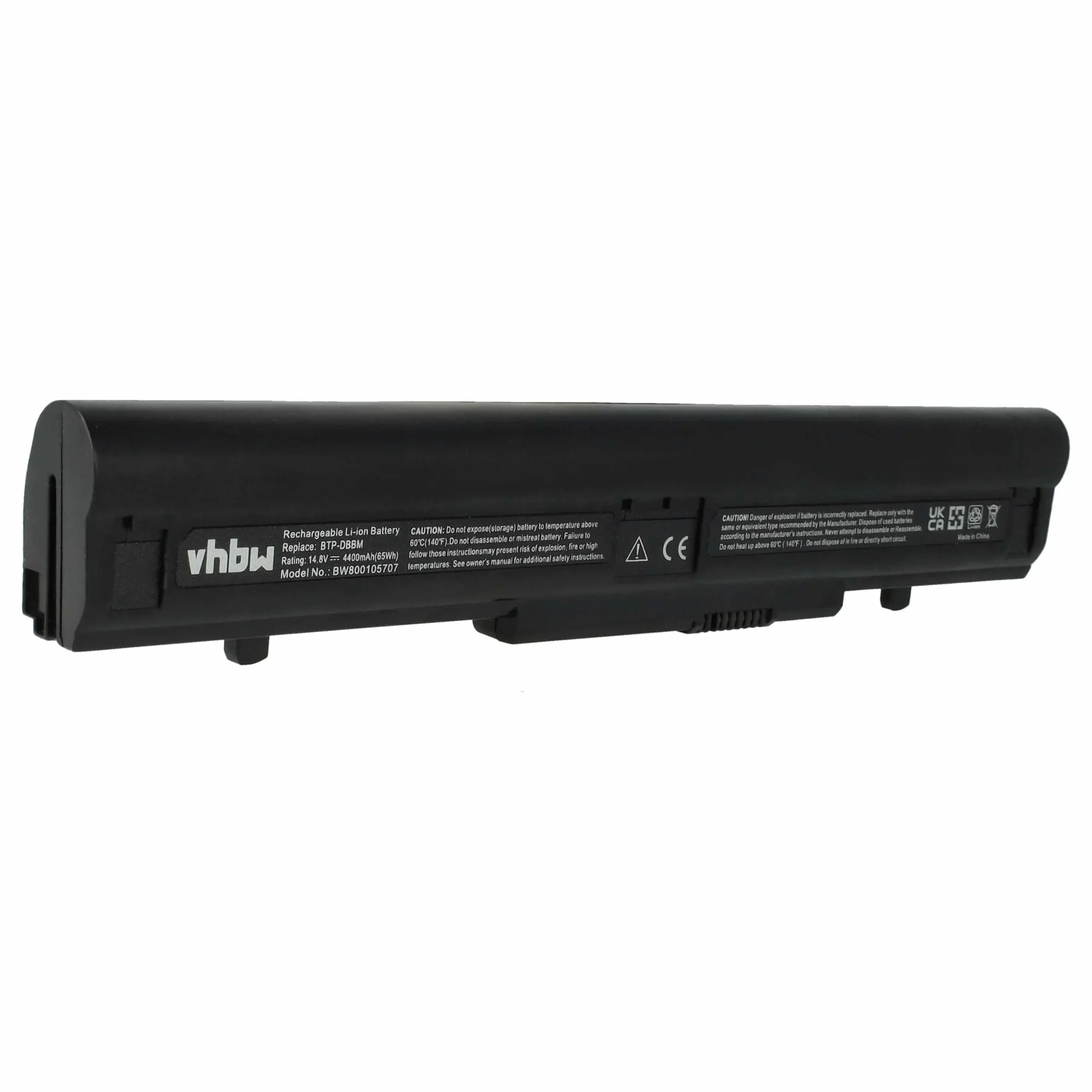 Batterie remplace Medion 40031365, 40022879 pour ordinateur portable Medion- 4400mAh 14,8V Li-ion, noir