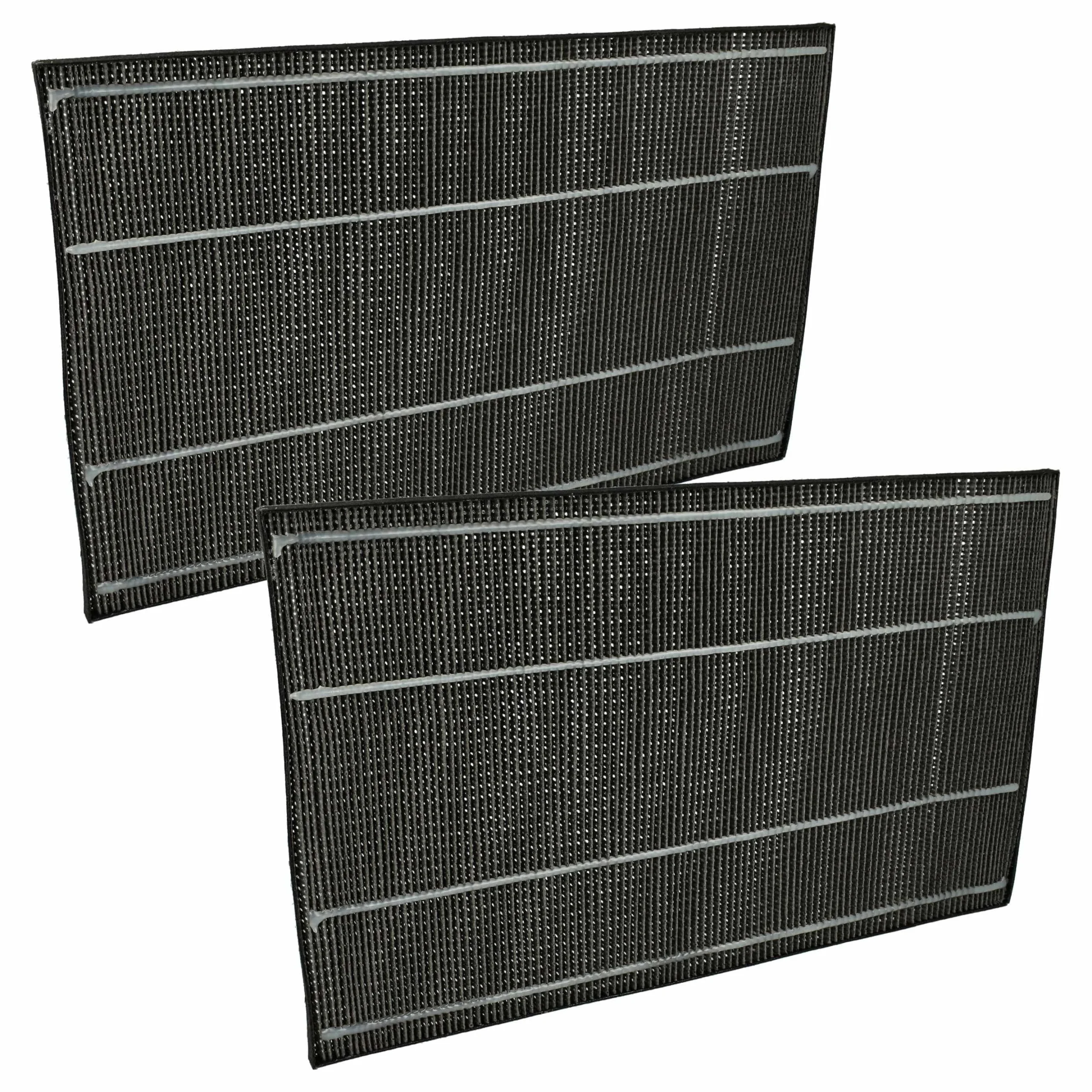 2x Filtre à charbon actif remplace Sharp FZ-A51DFR, 4974019764733 pour purificateur d'air Sharp - Filtre à air