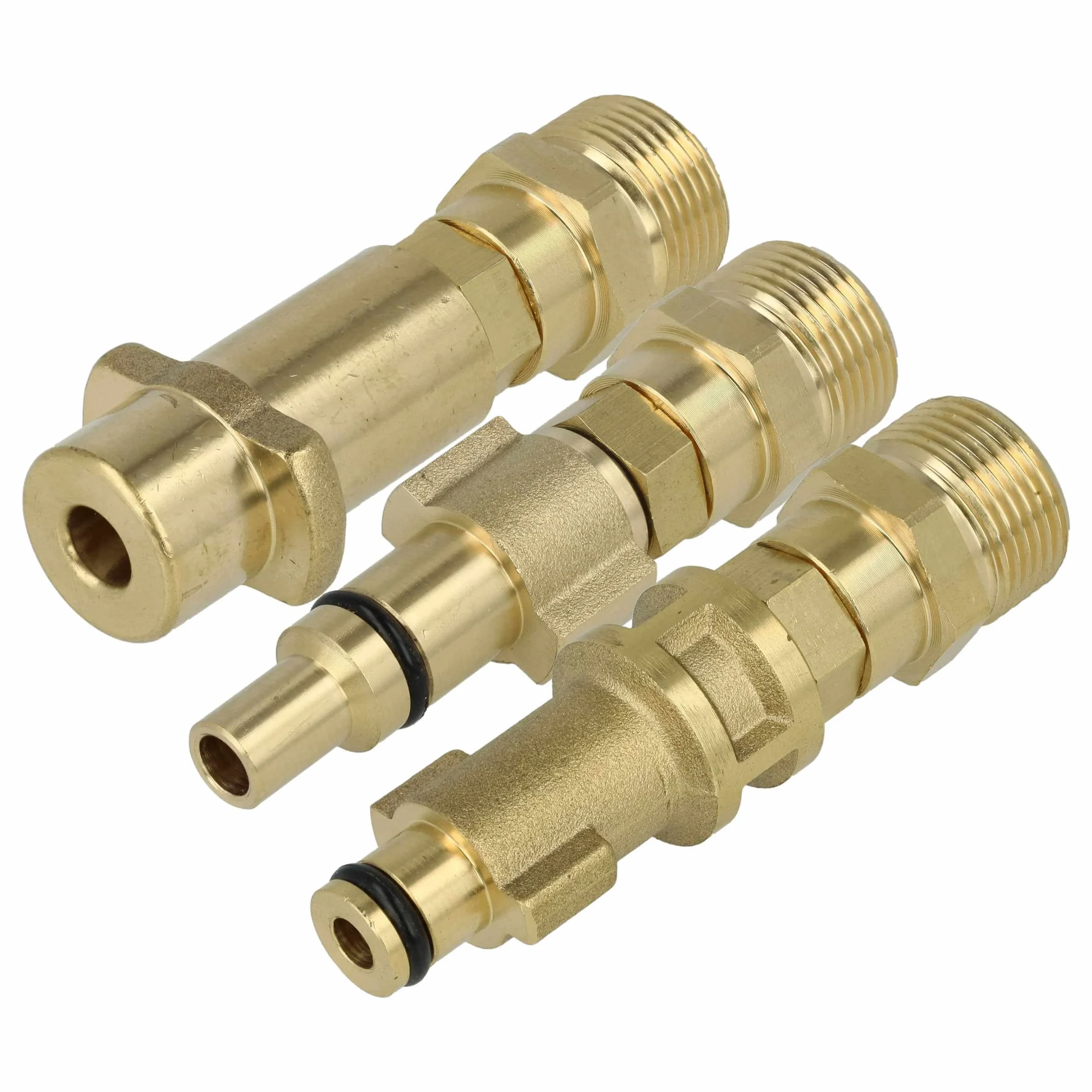 3x Raccord en kit baïonnette - filetage M22 remplace Kärcher A 4.762-061.0 pour jet haute pression Bosch