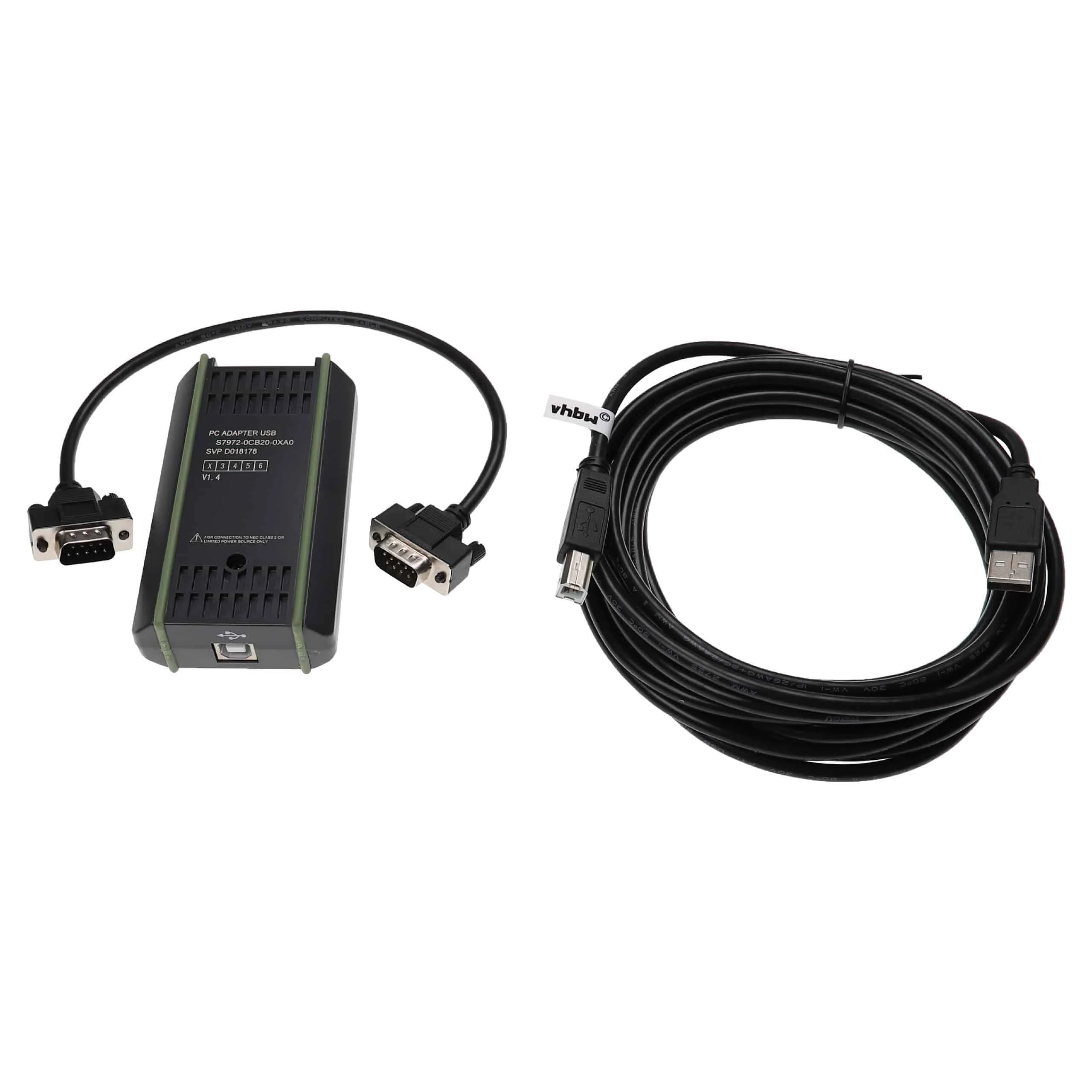 Câble de programmation USB-MPI pour automate remplace Siemens 6ES7972-0CB20-0XA0