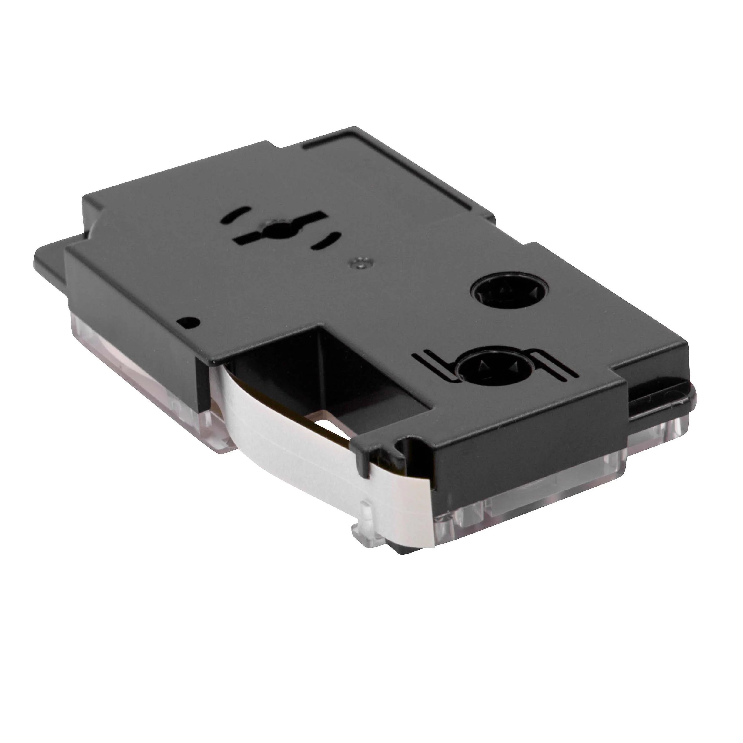 Cassette à ruban remplace Casio XR-9GYW - 9mm lettrage Noir ruban Jaune, plastique