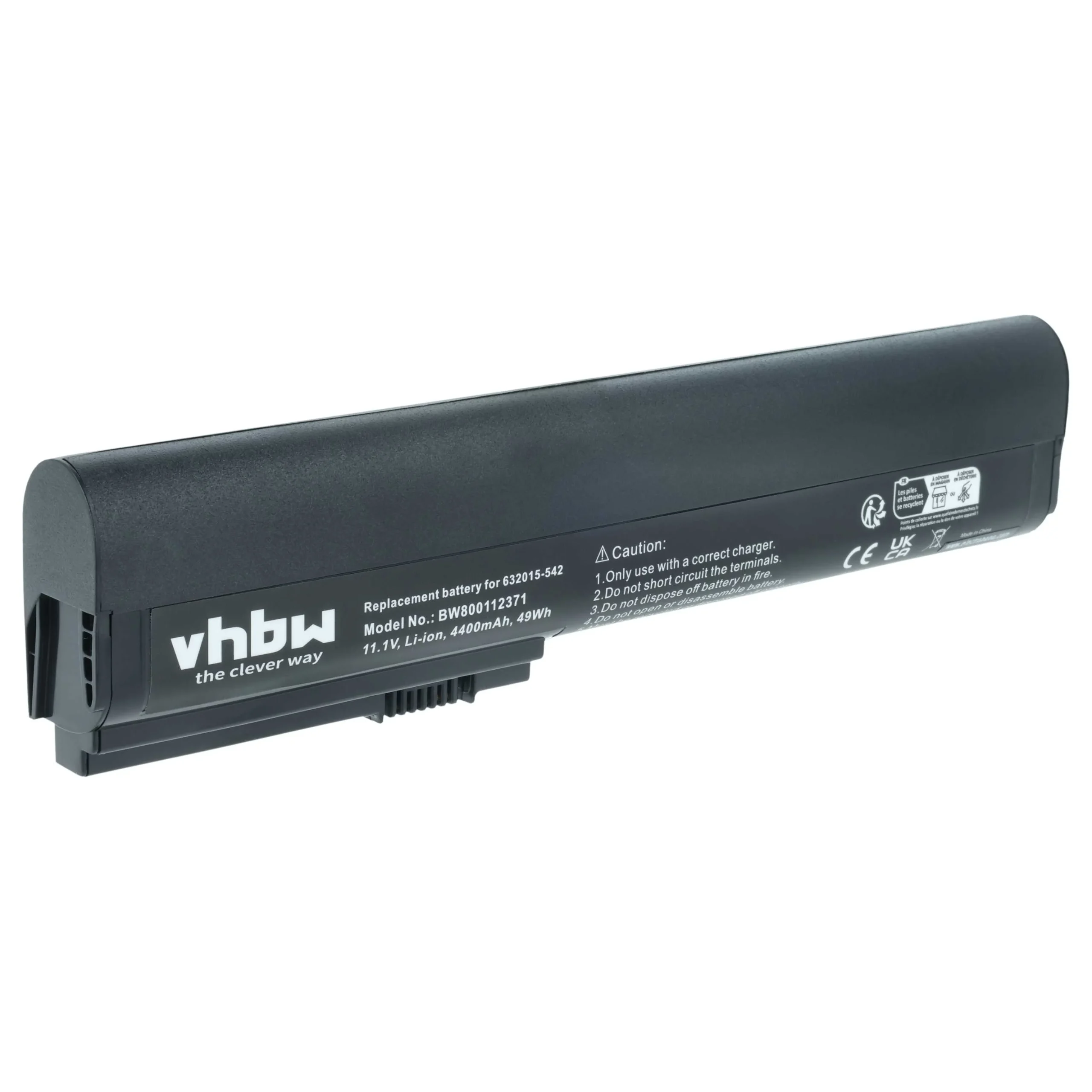 Batterie remplace HP 632015-222, 463309-241 pour ordinateur portable HP- 4400mAh 11,1V Li-ion, noir