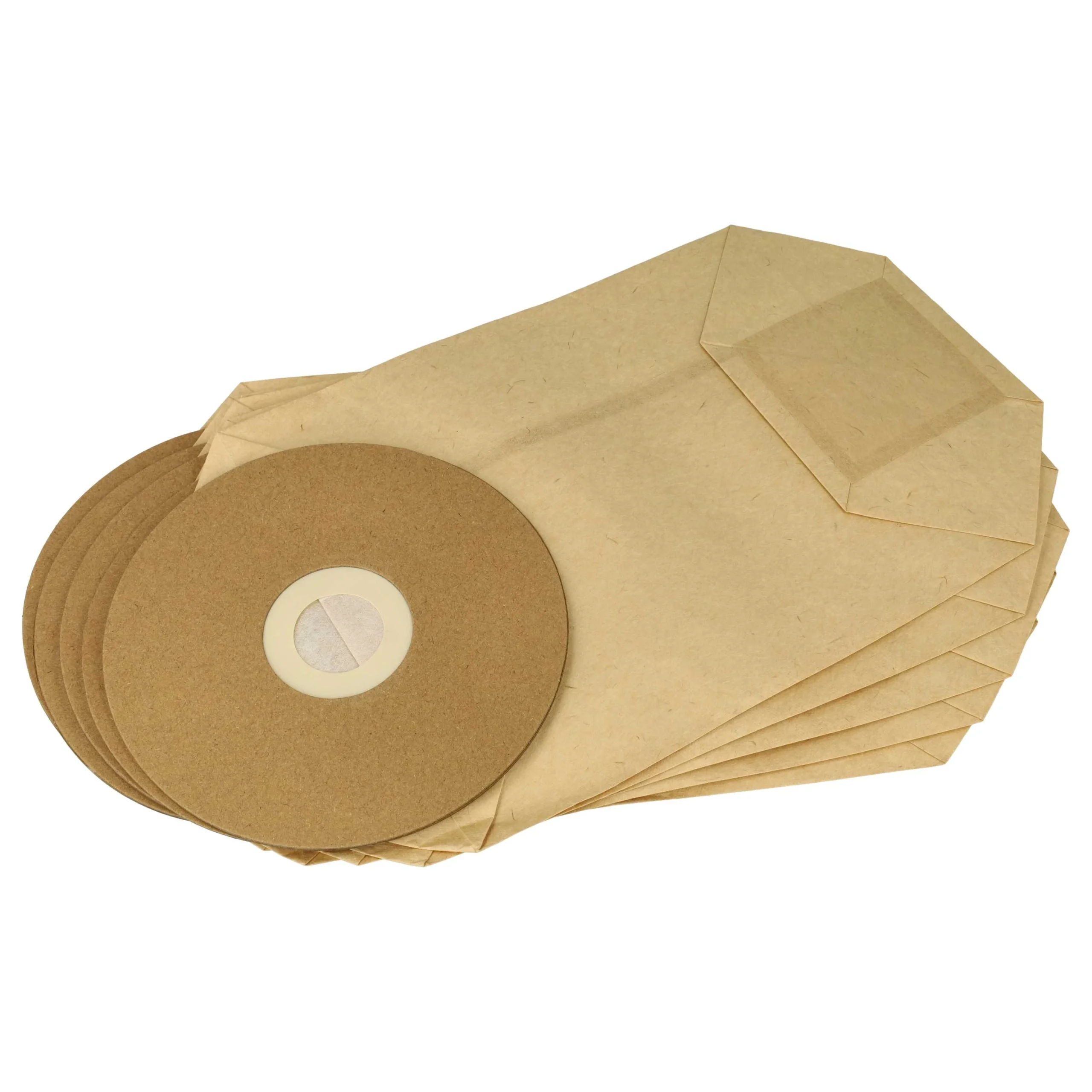 5x Sac remplace Cleancraft 7013353 pour aspirateur Cleancraft - papier, carton