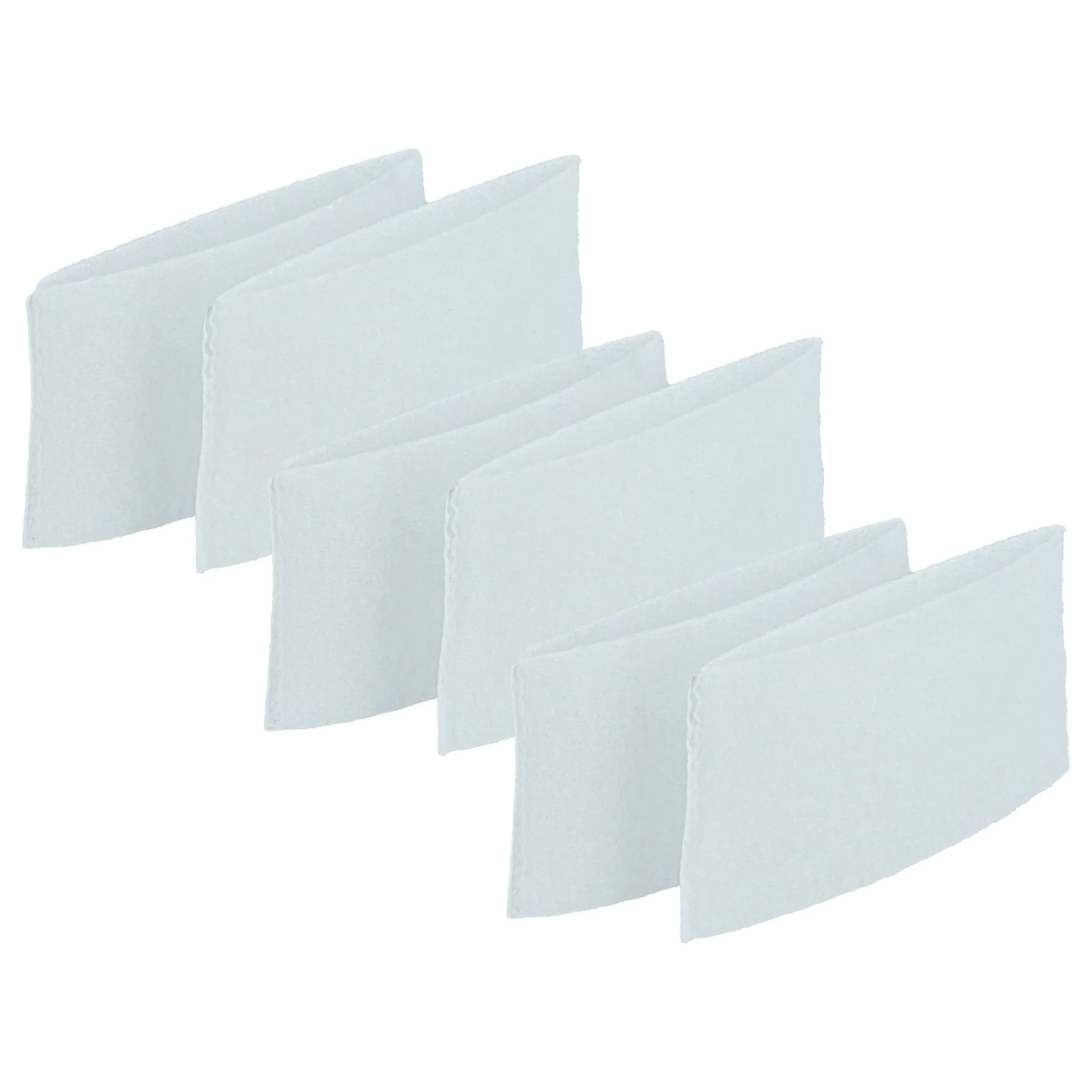 6x Filtre en fibre non tissée remplace Dirt Devil 2725077 pour aspirateur Dirt Devil - blanc