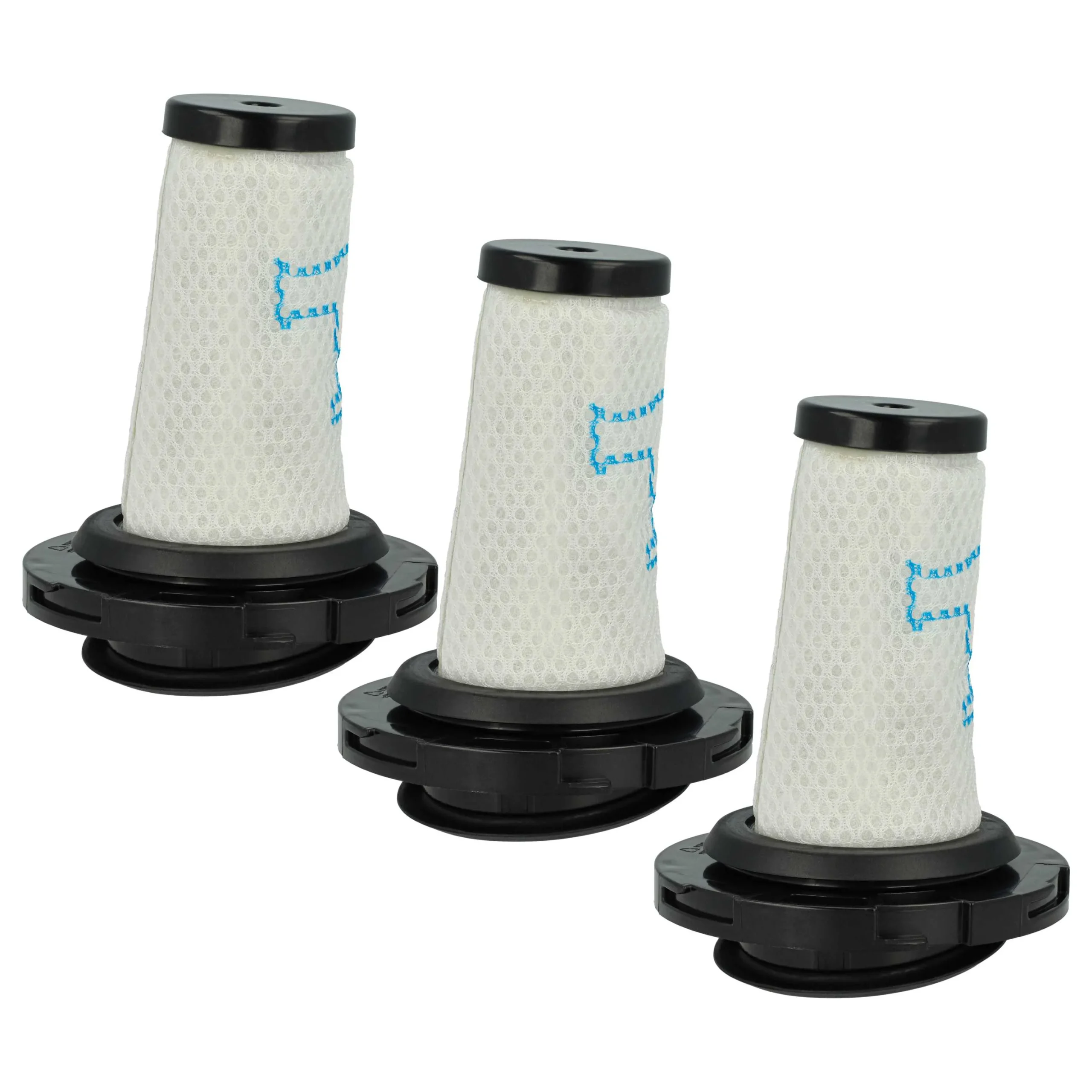 3x Filtre remplace ZR009010 pour aspirateur - filtre