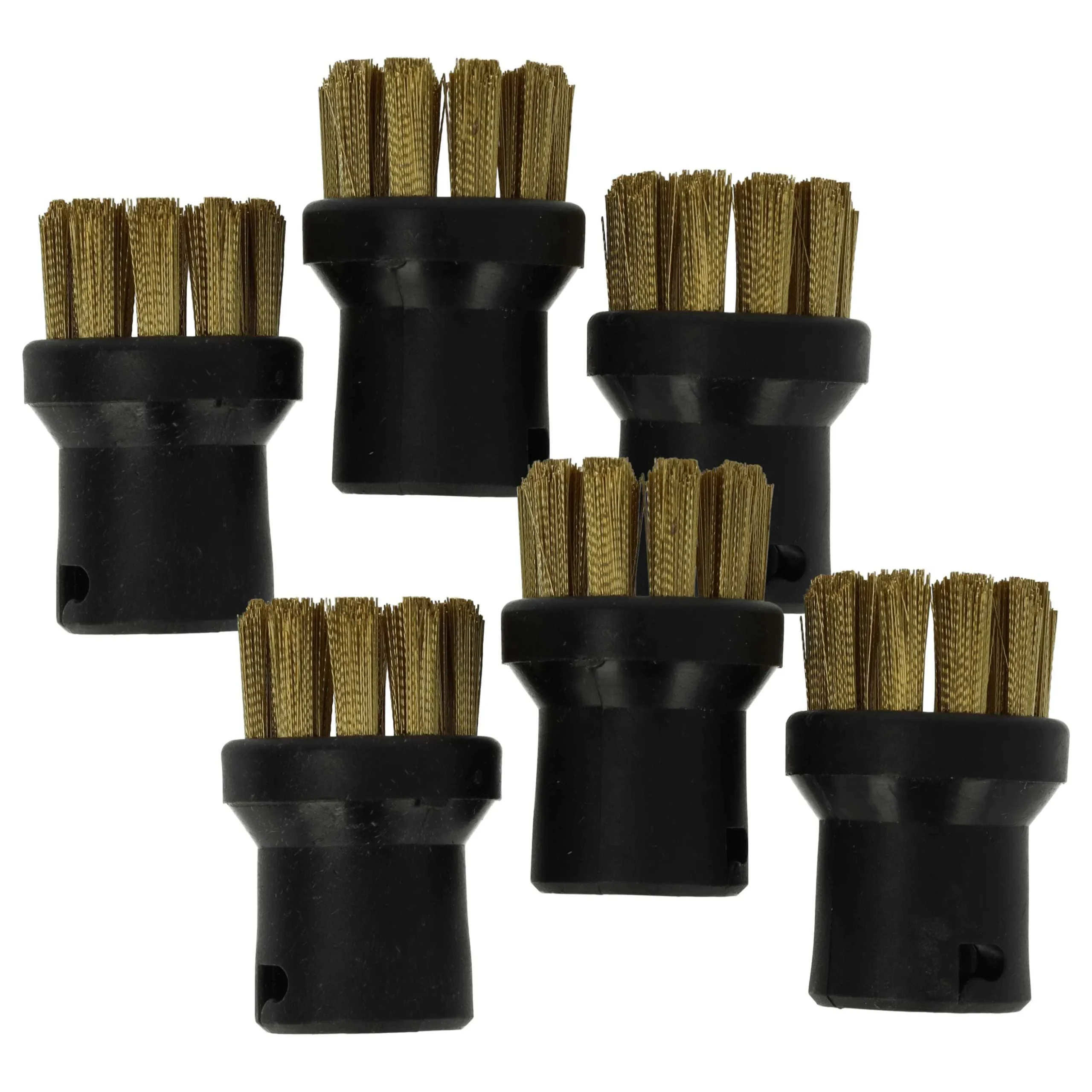 6x Brosse ronde pour nettoyeur vapeur Kärcher Easyfix SC 3, SC 4, SC 5 - WEITERE INFOS