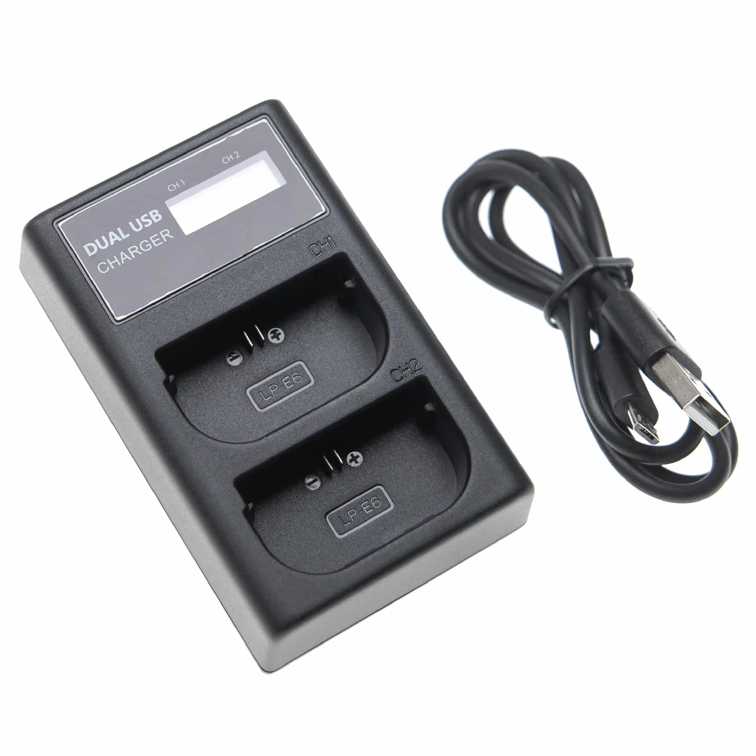 Chargeur Micro-USB + USB-C + câble Micro-USB pour appareil photo Blackmagic, Tether Tools, Canon 80D