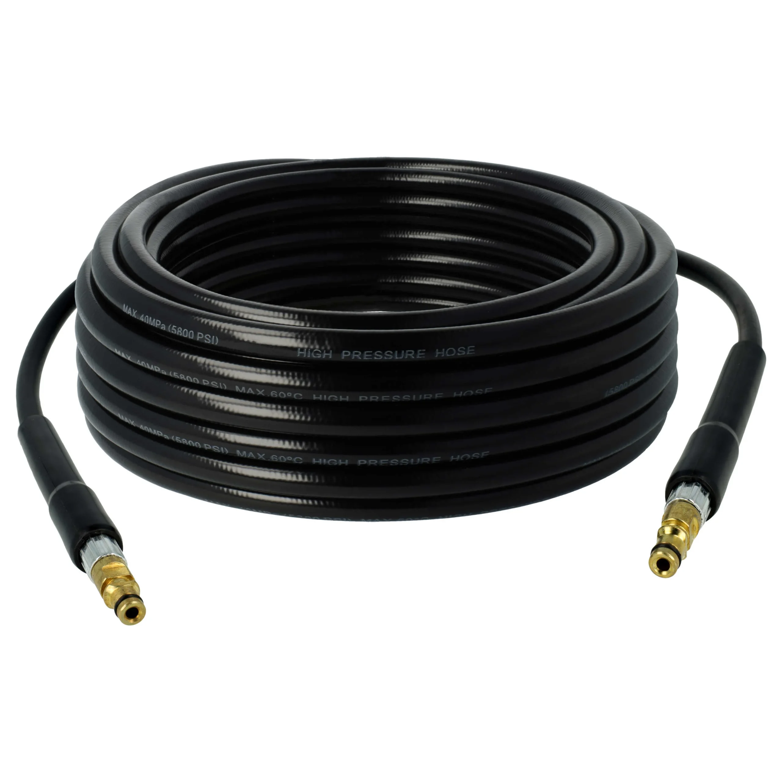 Tuyau pour nettoyeur haute pression Kärcher K2, K3, K4, K5, K7 - Filetage laiton, 15 m
