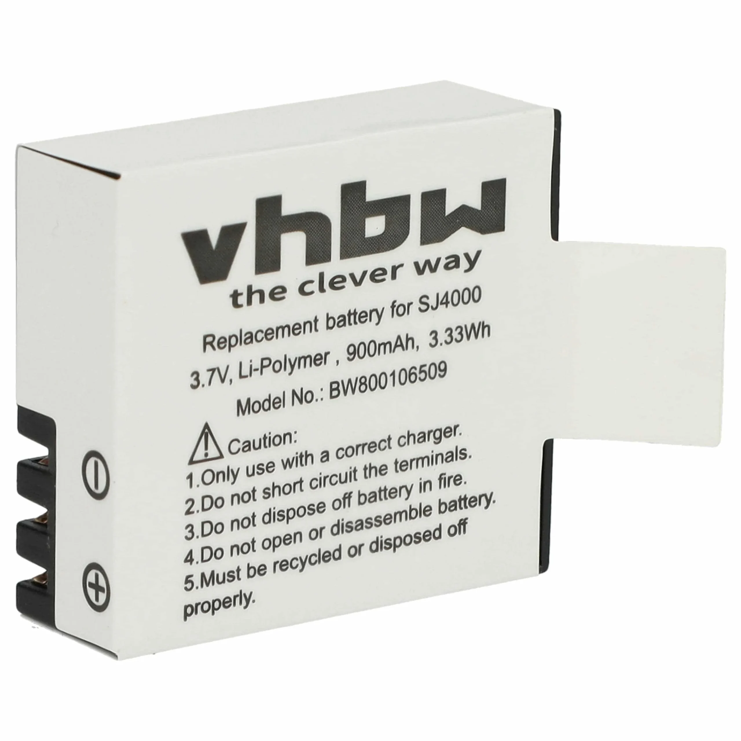 Batterie remplace EKEN PG1050 pour caméscope Eken- 900mAh 3,7V Li-polymère