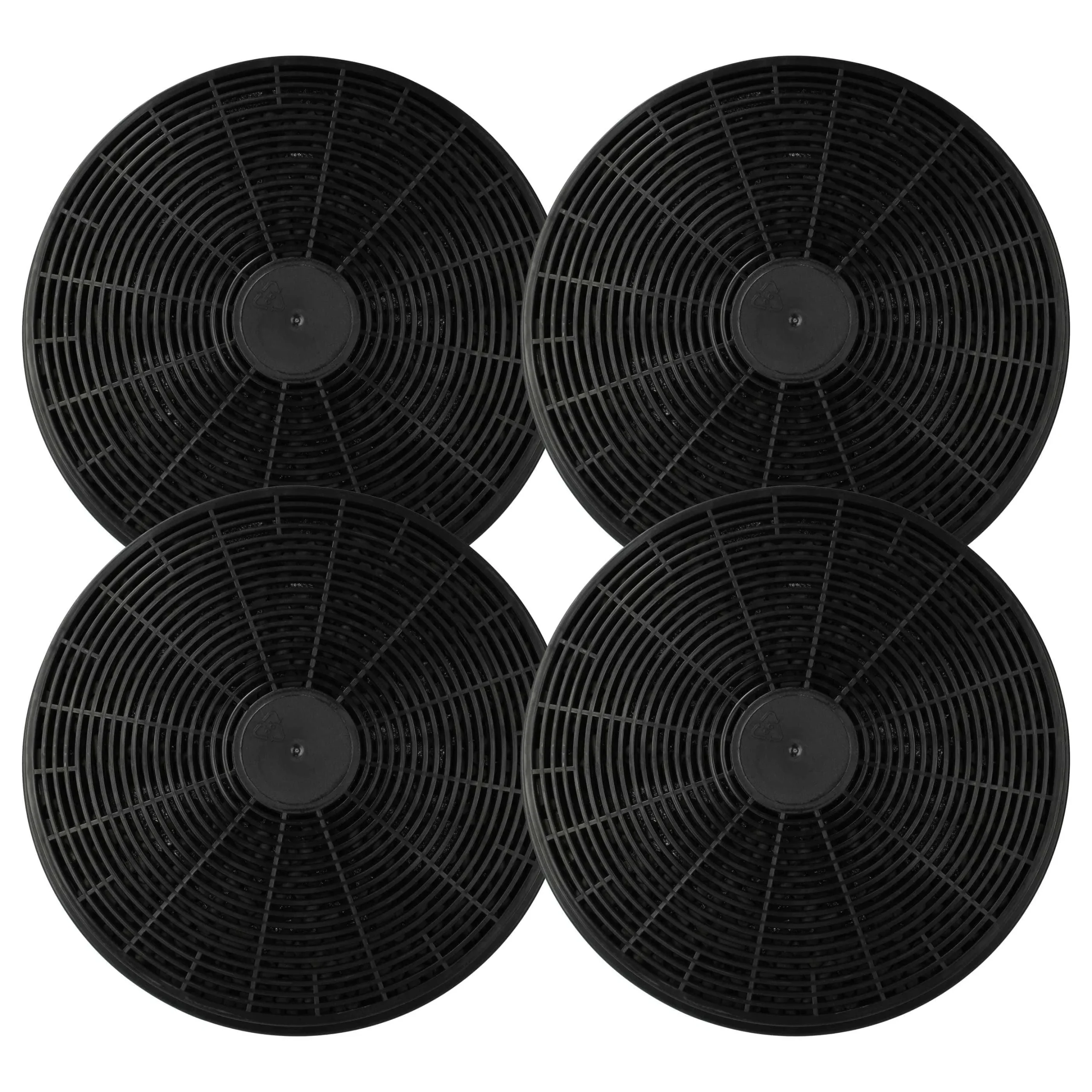 4x Filtres à charbon actif remplace Bomann KF561 pour hotte Bomann - Accessoires appareils ménagers
