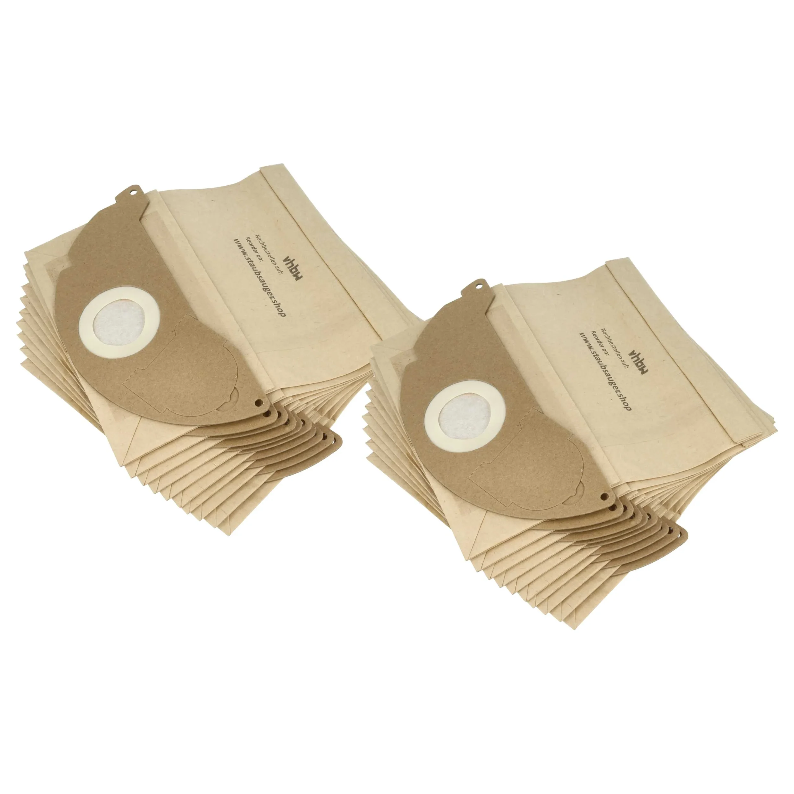 20x Sac remplace Kärcher 6.904-322, 6.904-322.0 pour aspirateur Kärcher - papier