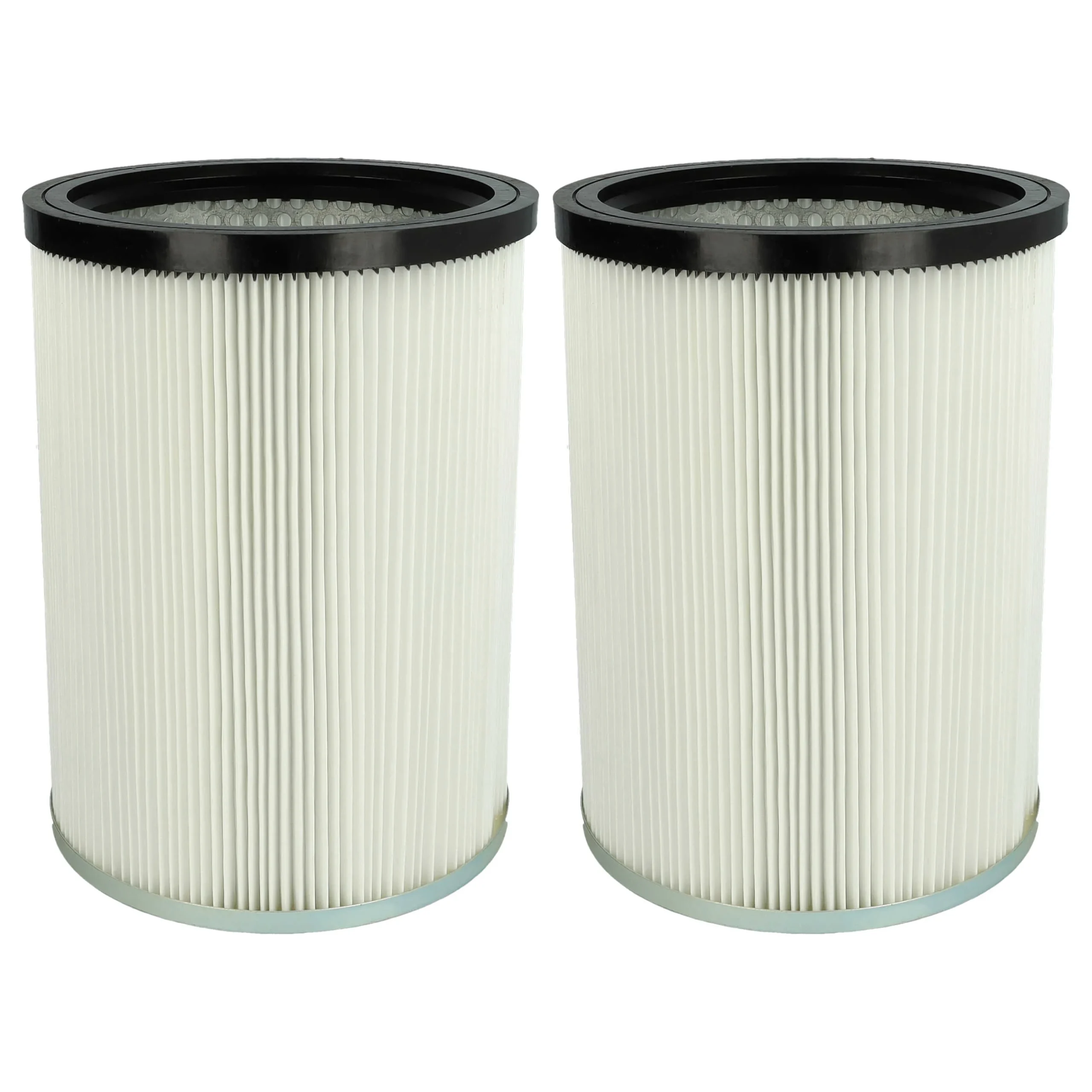 2x Filtre remplace Kärcher 9.770-988.0, 6.907-038.0 pour aspirateur Kärcher - Cartouche Filtre F8, blanc