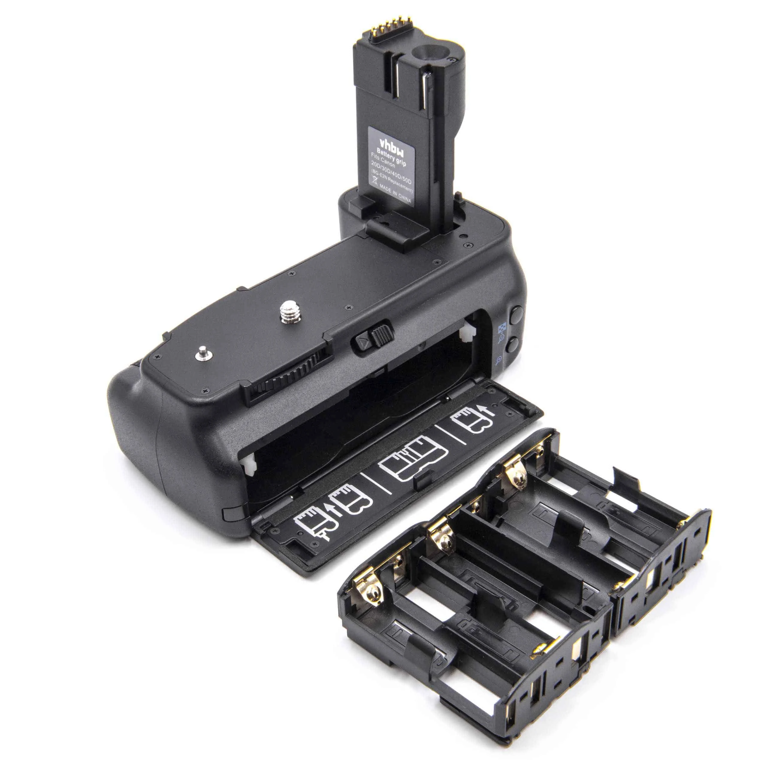 Batterie grip remplace Canon BG-E2N, BG-E2 pour appareil photo Canon - avec molette, plastique / métal