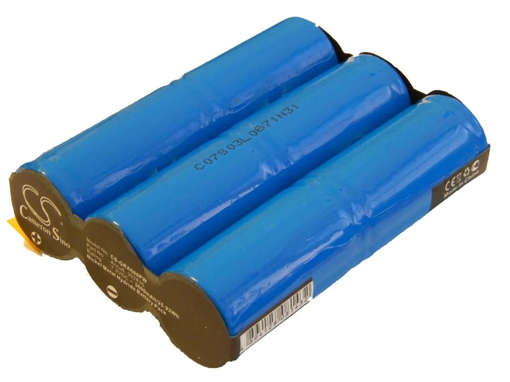 Batterie remplace Gardena 2500-00.630.00, 2505-00.620.00 pour outil de jardinage - 3600mAh 7,2V NiMH