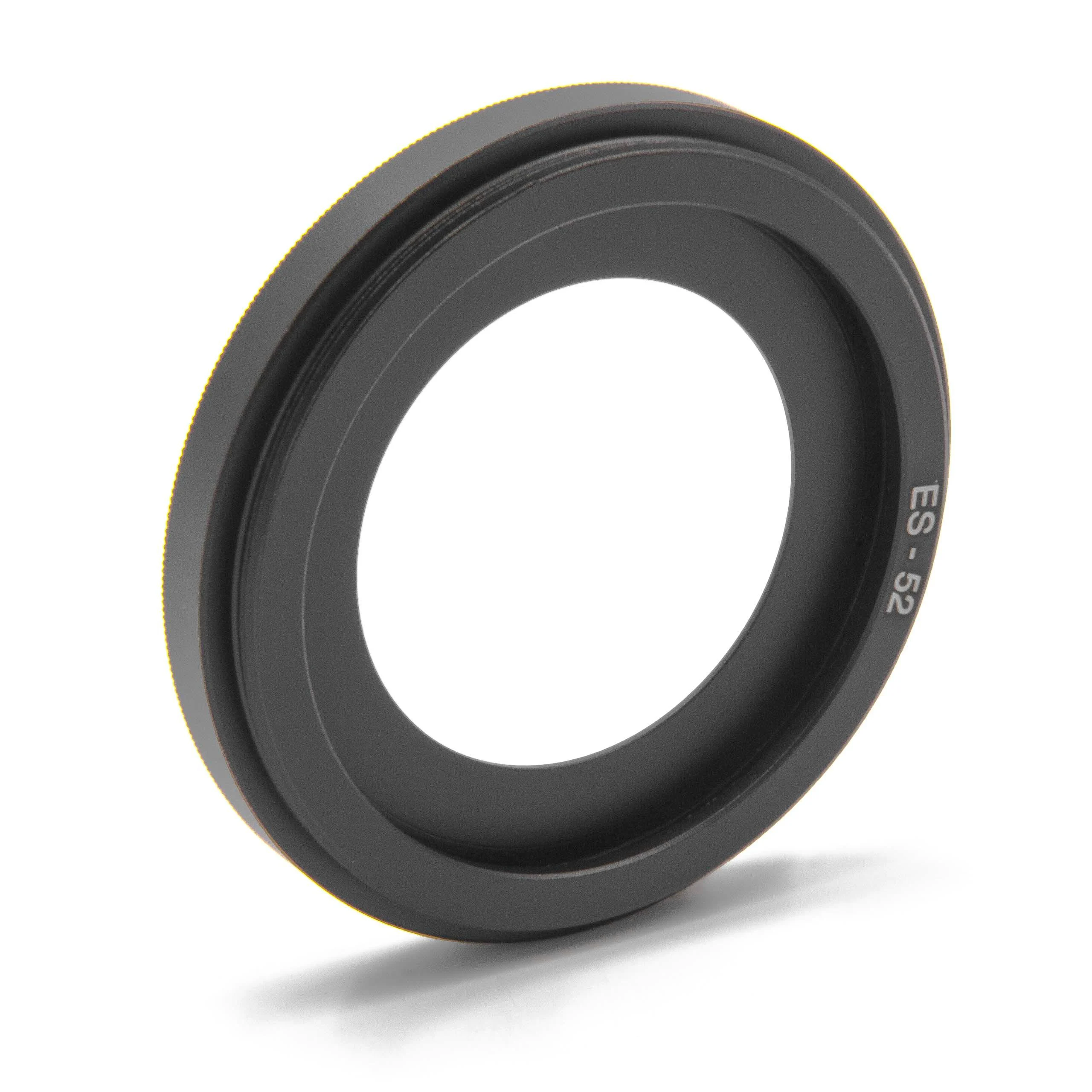 Pare-soleil pour objectif de diamètre 52mm de remplacement pour Canon ES-52
