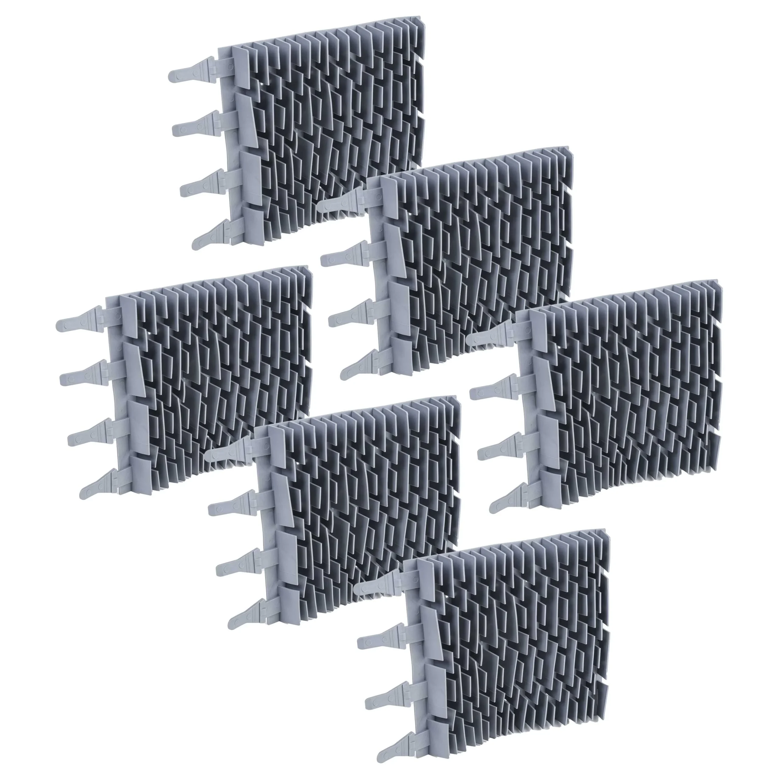 6x Brosse remplace Zodiac R0764900, R0774900 pour robot de piscine, aspirateur Gre - Accessoires outdoor et loisirs