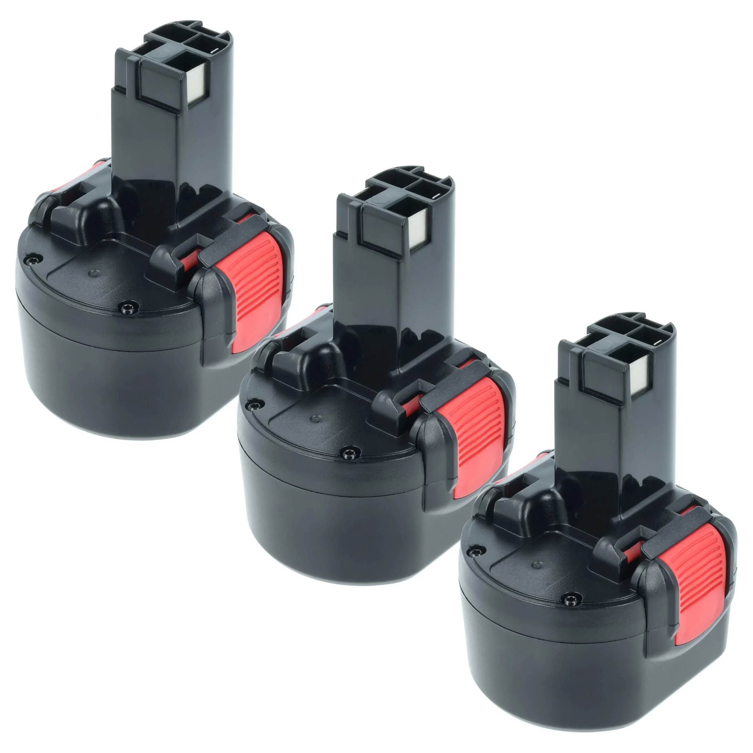 Batterie (3 pcs.) remplace Bosch 2 607 001 380, 2 607 335 260 outil électrique Bosch - 3Ah 9,6V NiMH