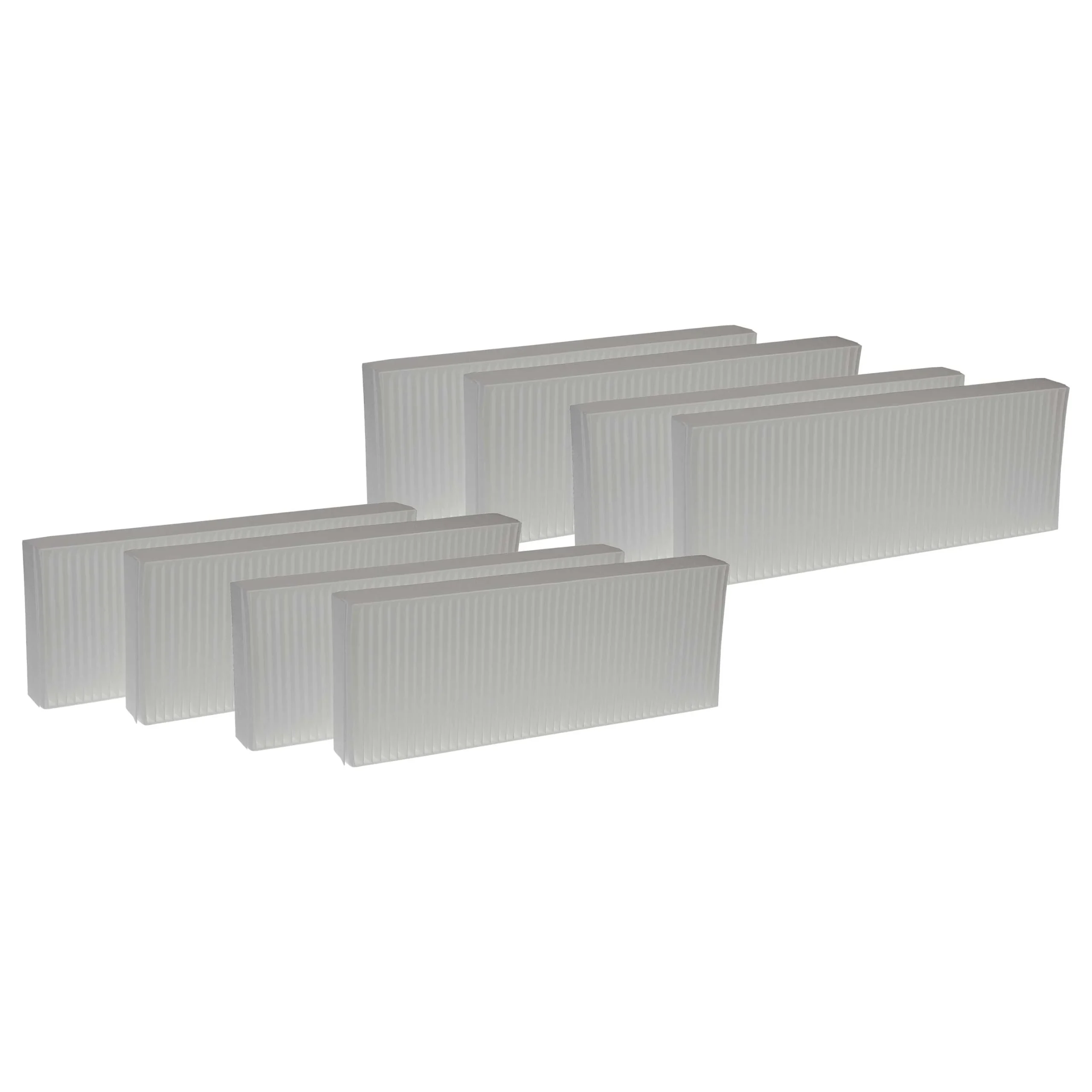 8 Filtres en lot remplace Zehnder 527003440 pour aération Zehnder - 48 x 18 x 10 cm