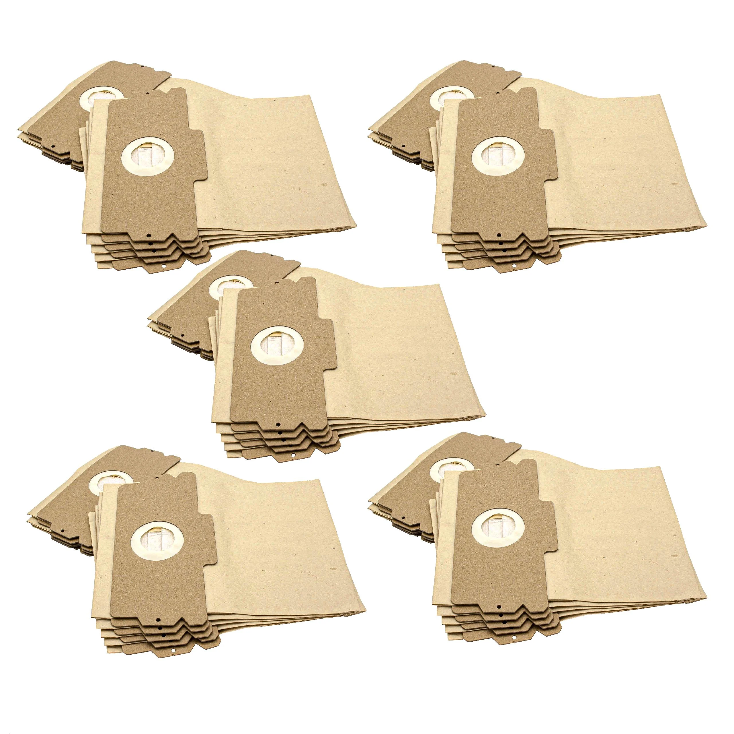 50x Sac remplace AEG 2681032092 pour aspirateur Hanseatic - papier