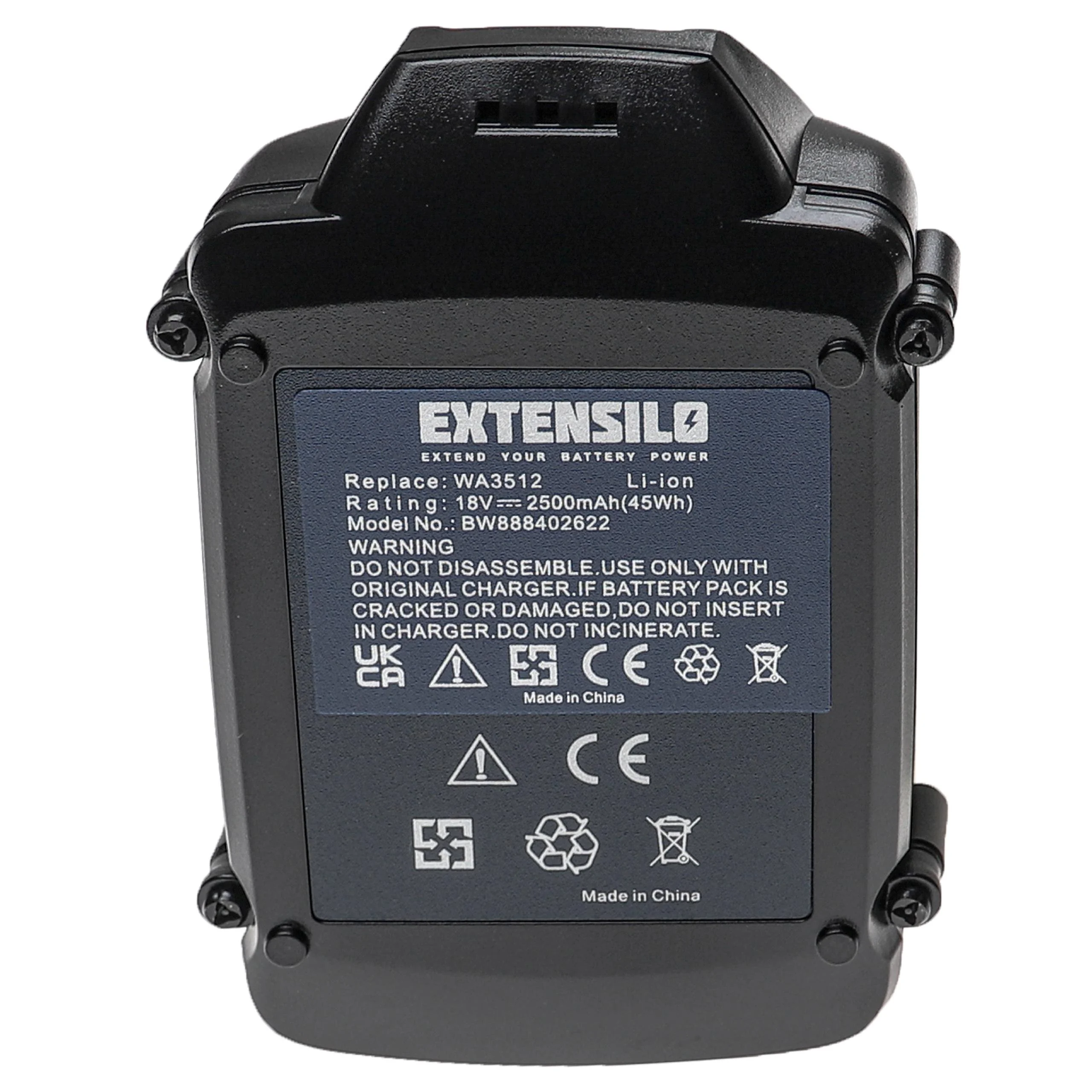 Batterie (2 pcs.) remplace Rockwell RW9351.1 outil électrique DeltaFox - 2,5Ah 18V Li-ion