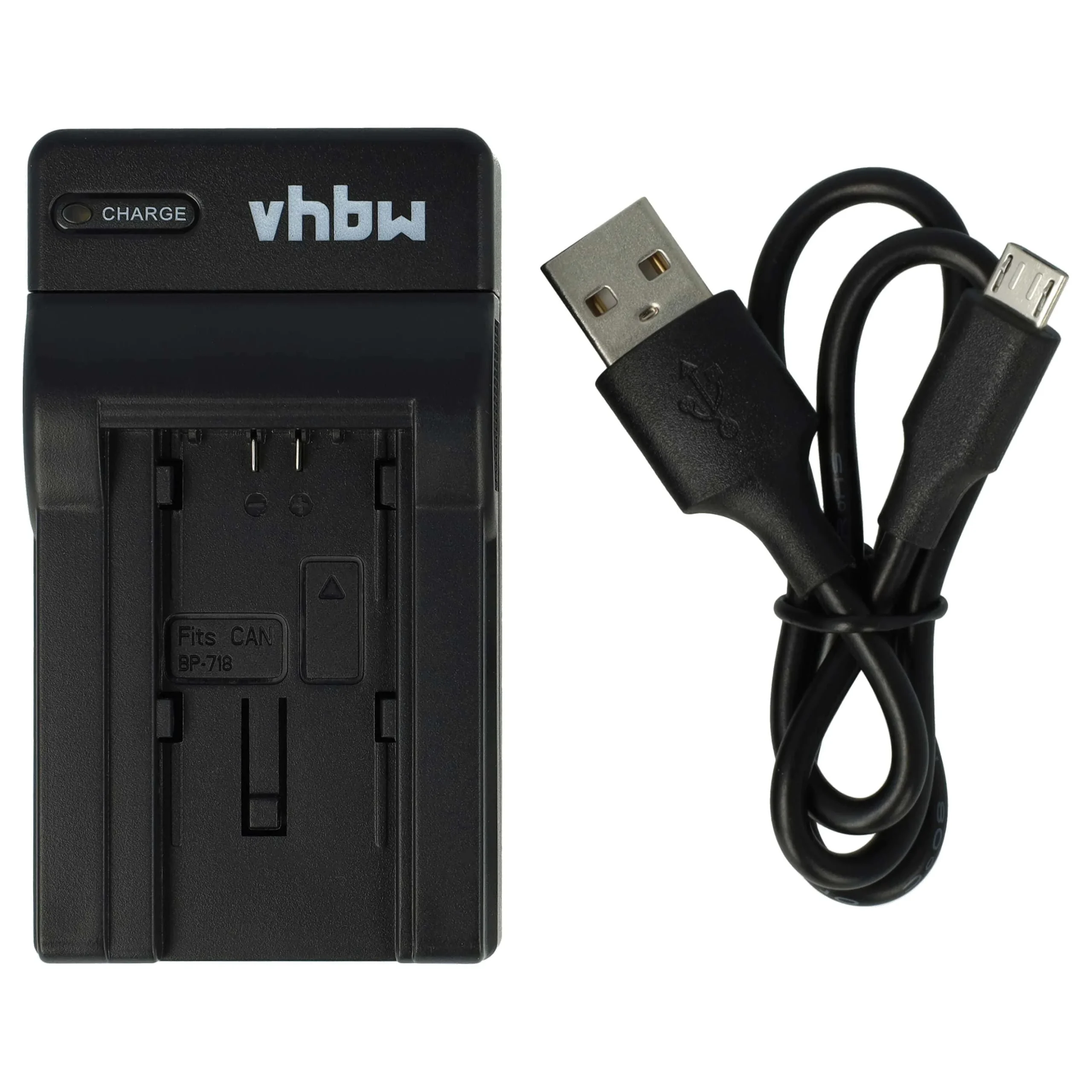 Chargeur USB-C + câble USB-C pour appareil photo Canon Vixia - 0,5 A