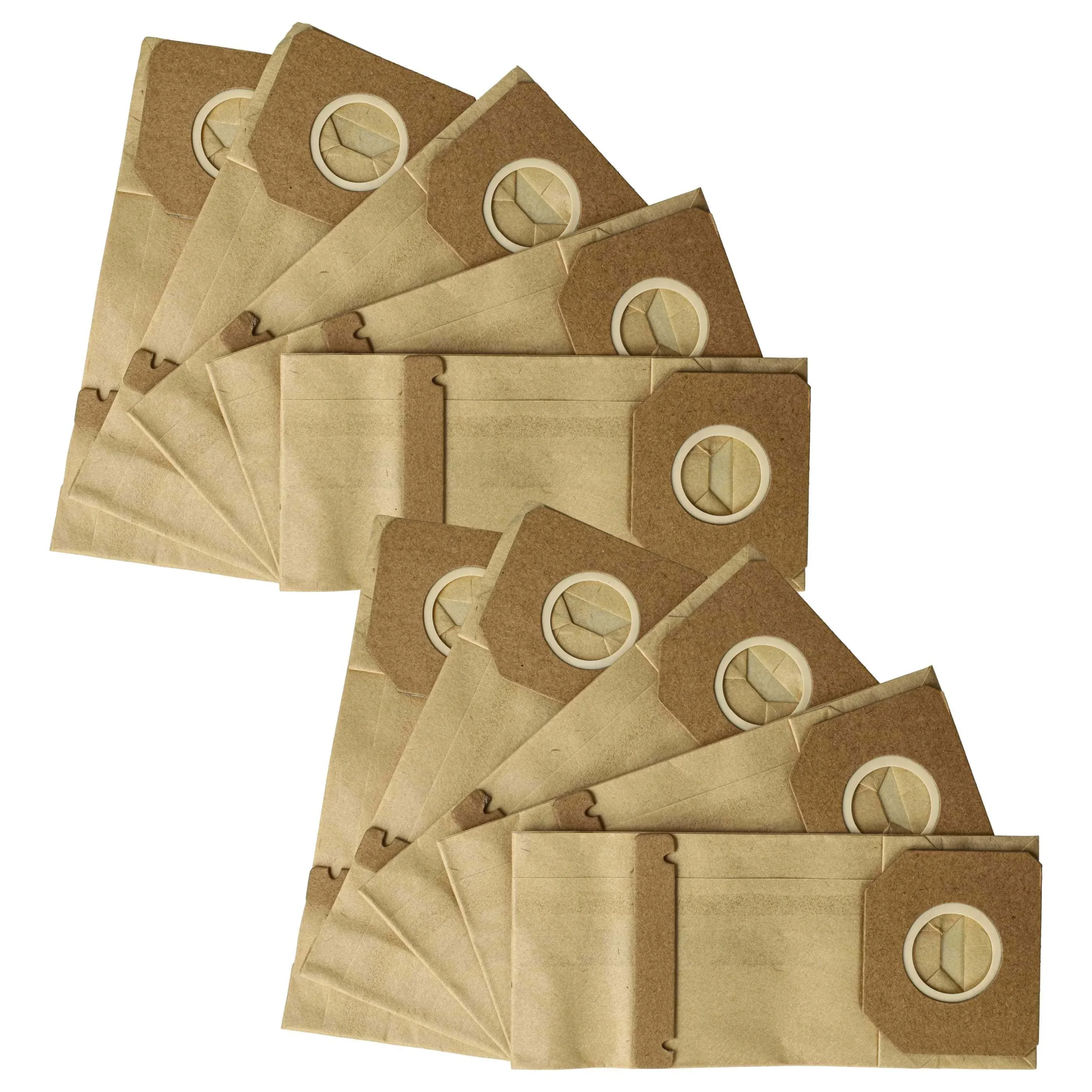 10x Turbo filtre remplace Metabo 6.31286.00, 4007430425577 pour ponceuse orbitale - papier, double-couche