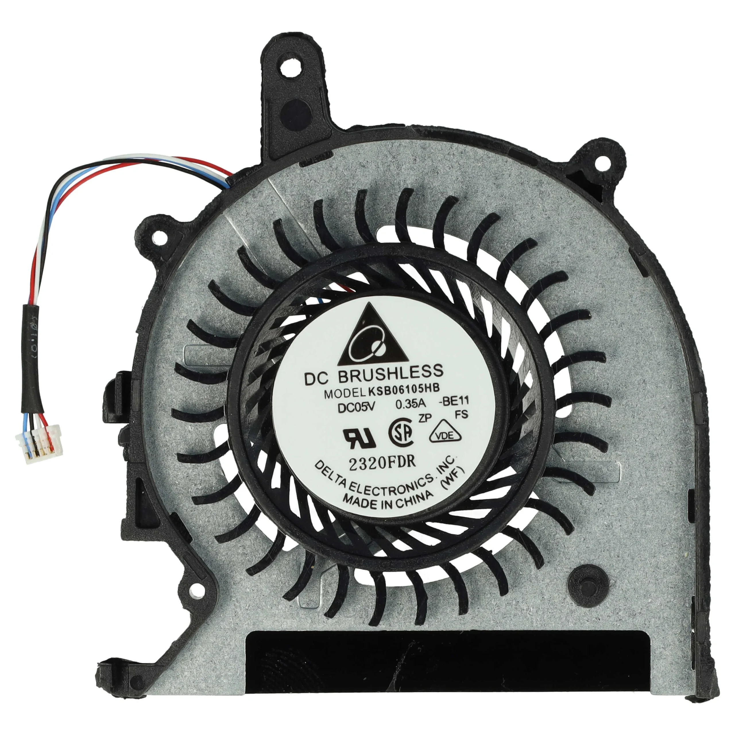 Ventilateur CPU prise 4 broches pour ordinateur Sony Vaio ND55C02-14J10, Pro13 SPV13A, Pro13 SVP13, Pro13 SVP1
